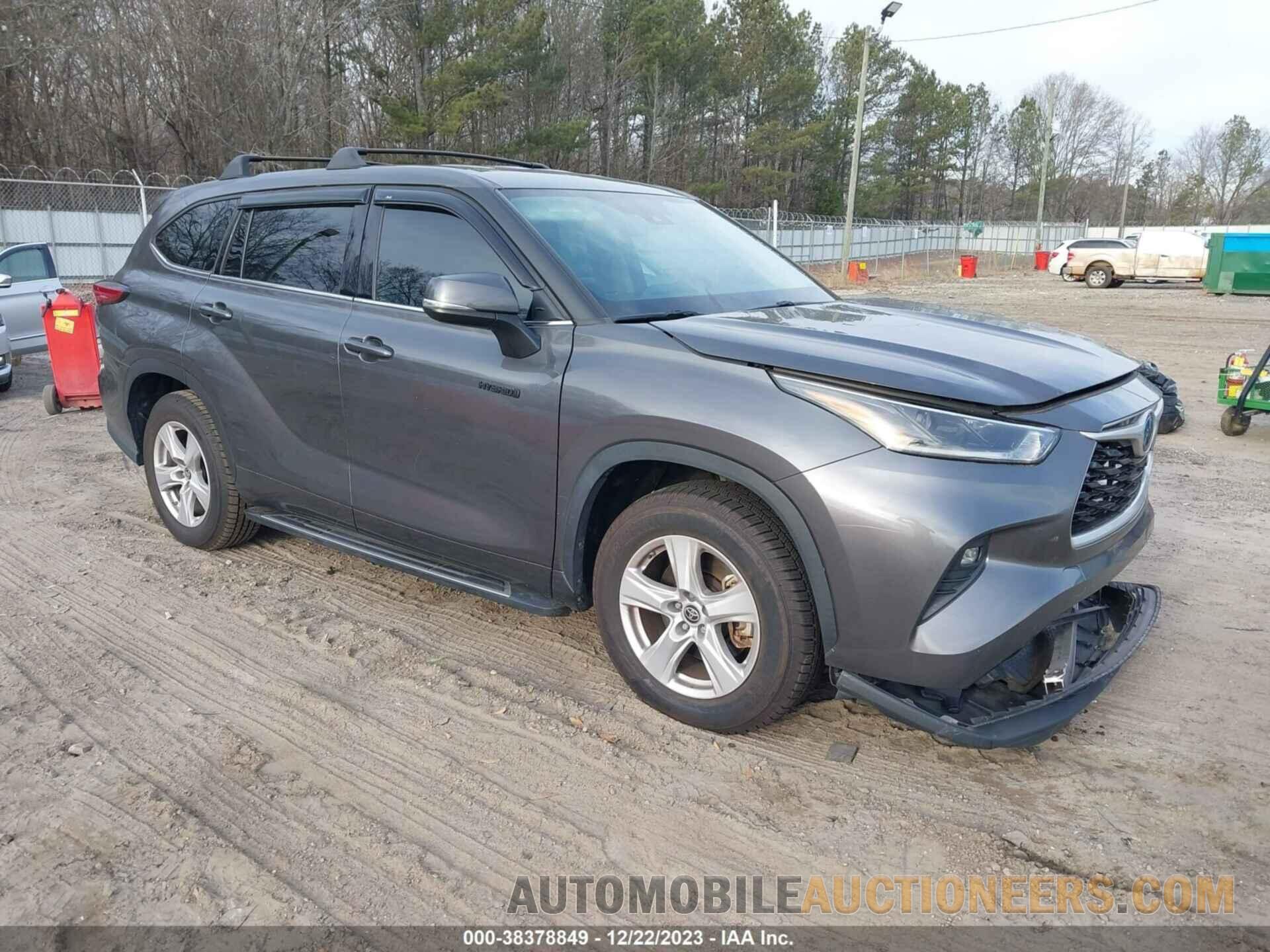 5TDZARAH7MS509650 TOYOTA HIGHLANDER 2021