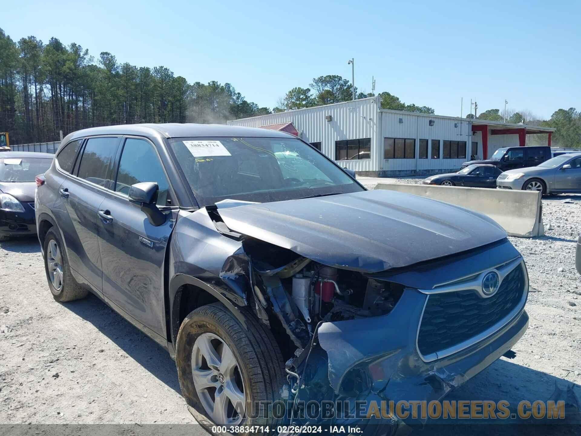 5TDZARAH8MS506627 TOYOTA HIGHLANDER 2021