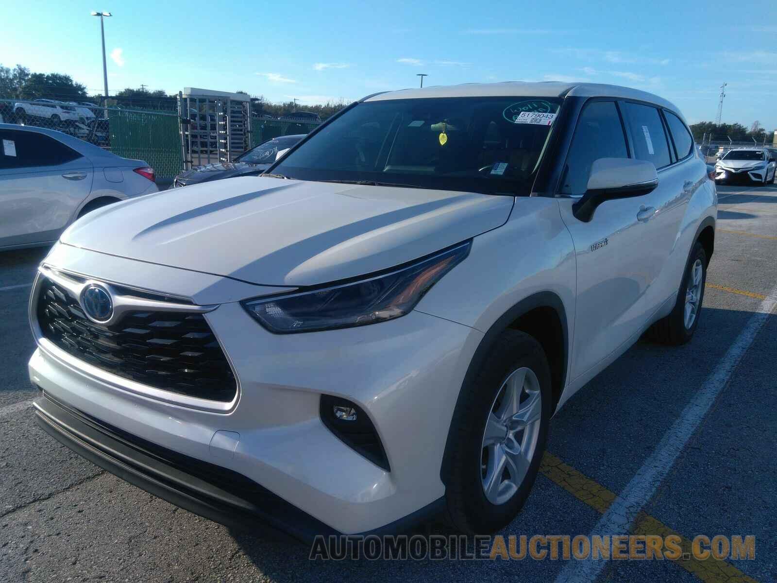 5TDZARAHXMS504510 Toyota Highlander Hybrid 2021