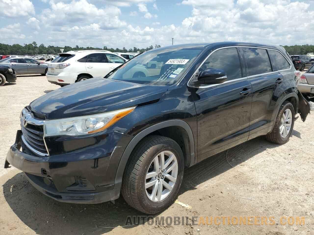 5TDZARFH0GS018530 TOYOTA HIGHLANDER 2016