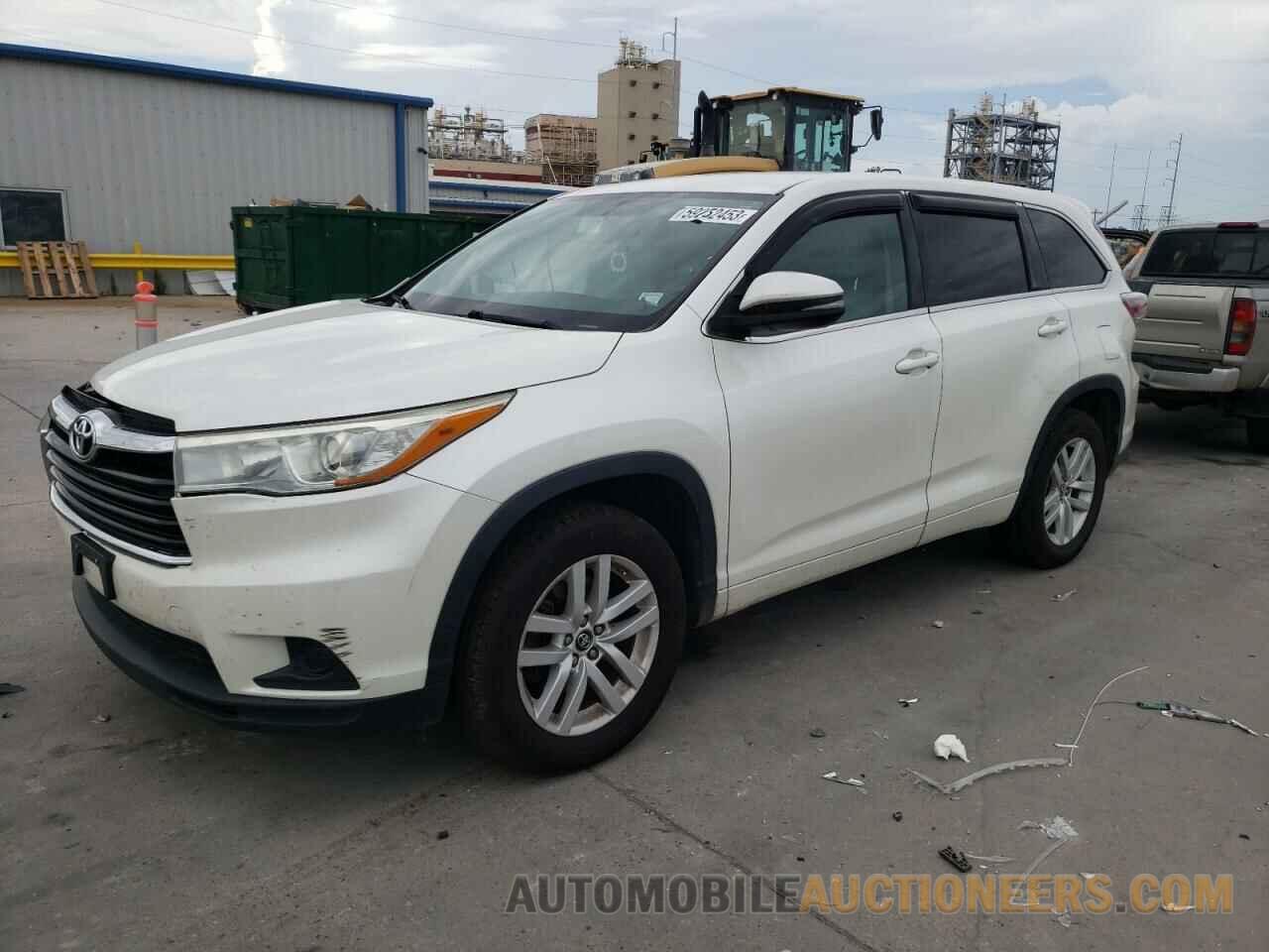 5TDZARFH0GS021721 TOYOTA HIGHLANDER 2016