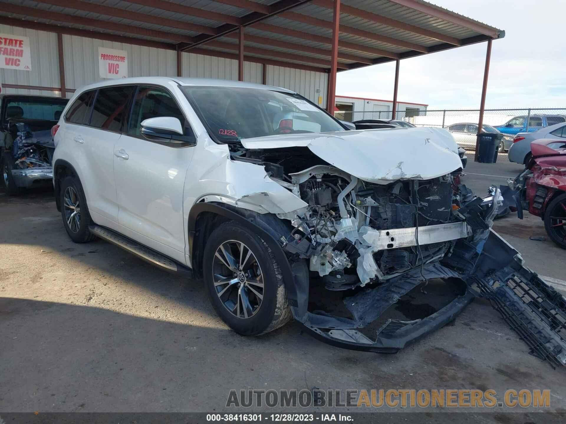 5TDZARFH0HS027875 TOYOTA HIGHLANDER 2017