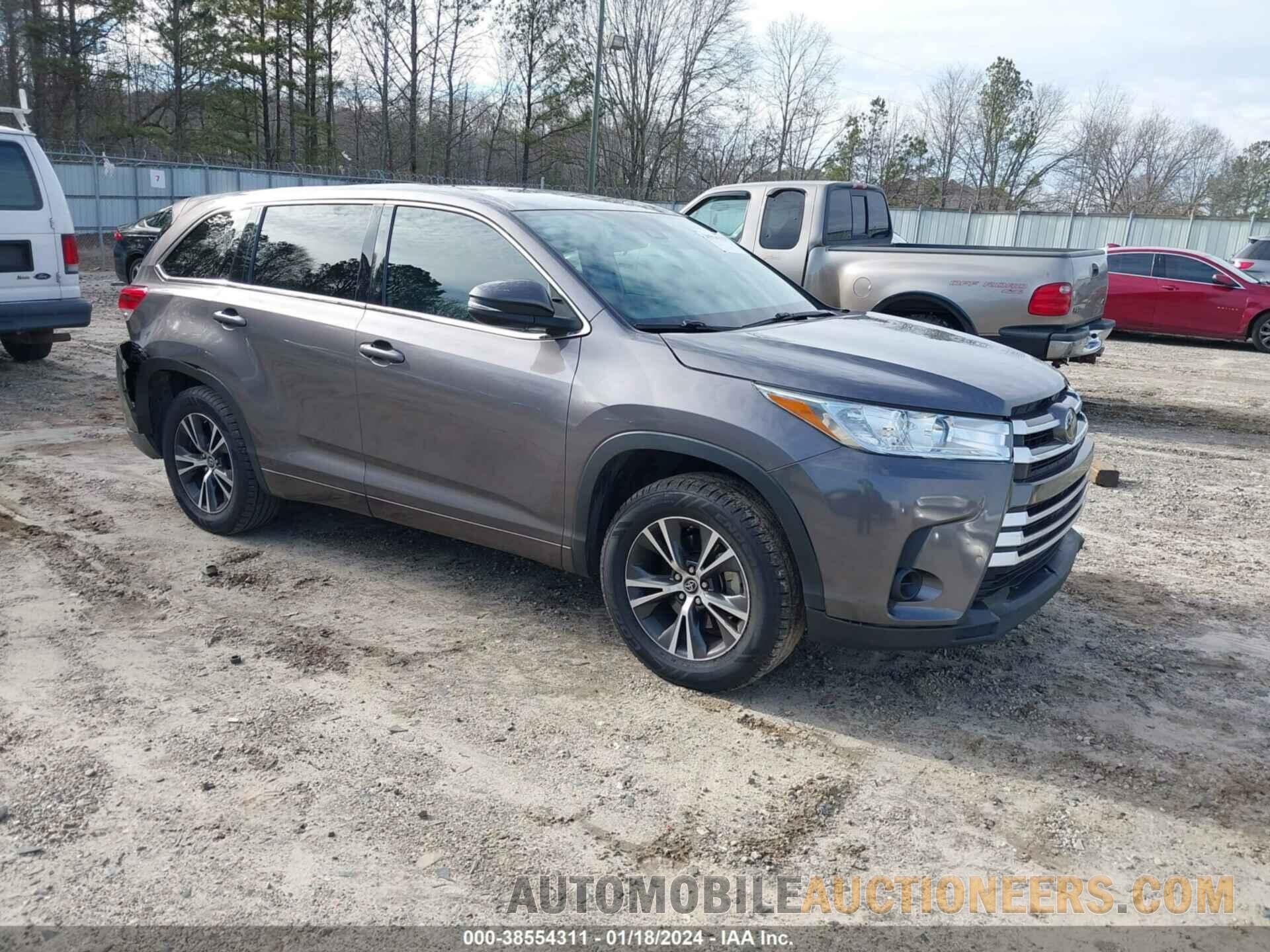 5TDZARFH0JS033634 TOYOTA HIGHLANDER 2018