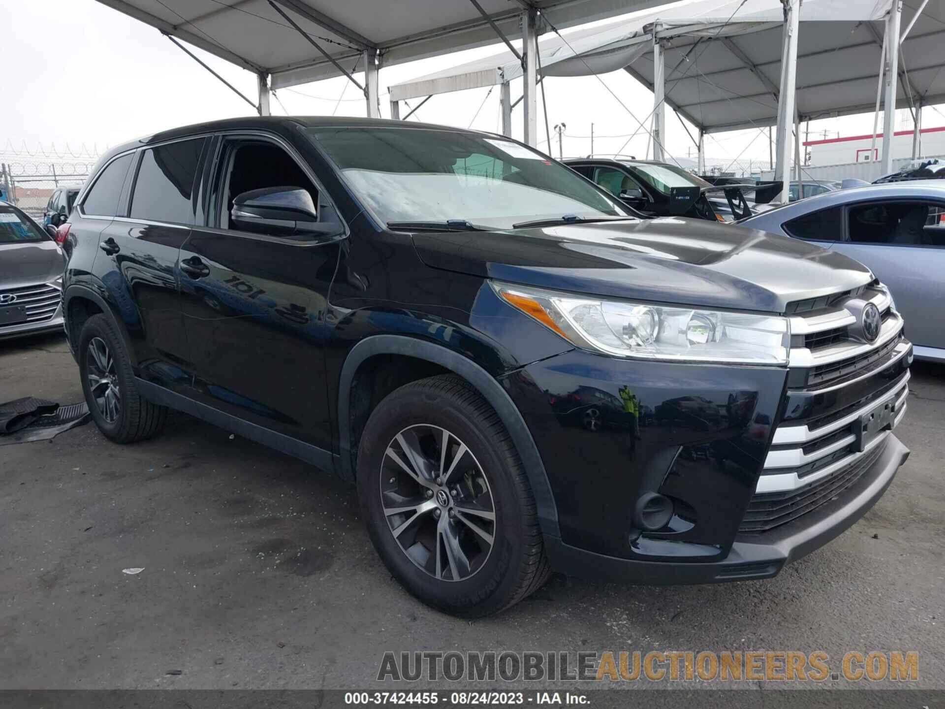 5TDZARFH0KS047583 TOYOTA HIGHLANDER 2019