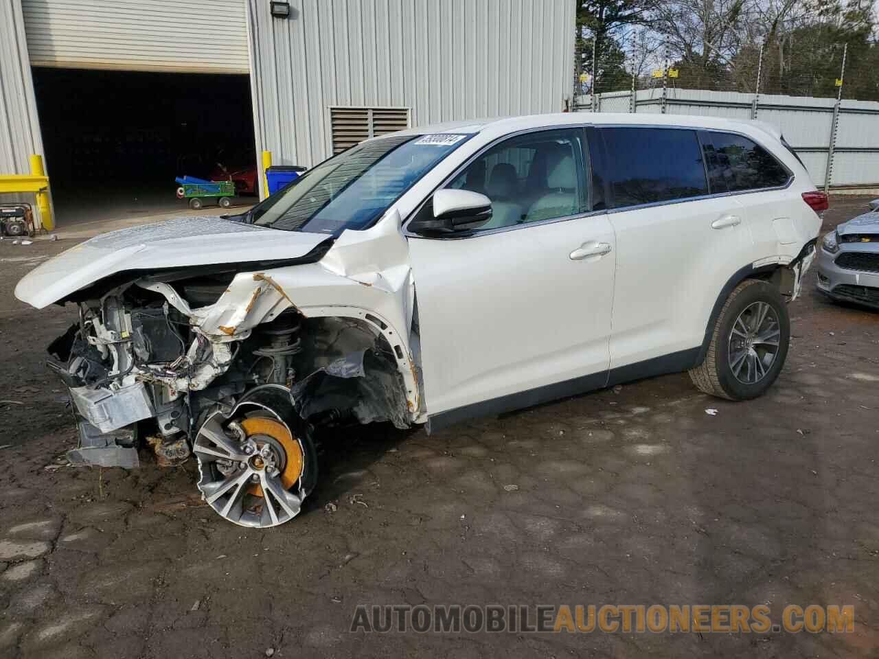 5TDZARFH0KS052816 TOYOTA HIGHLANDER 2019