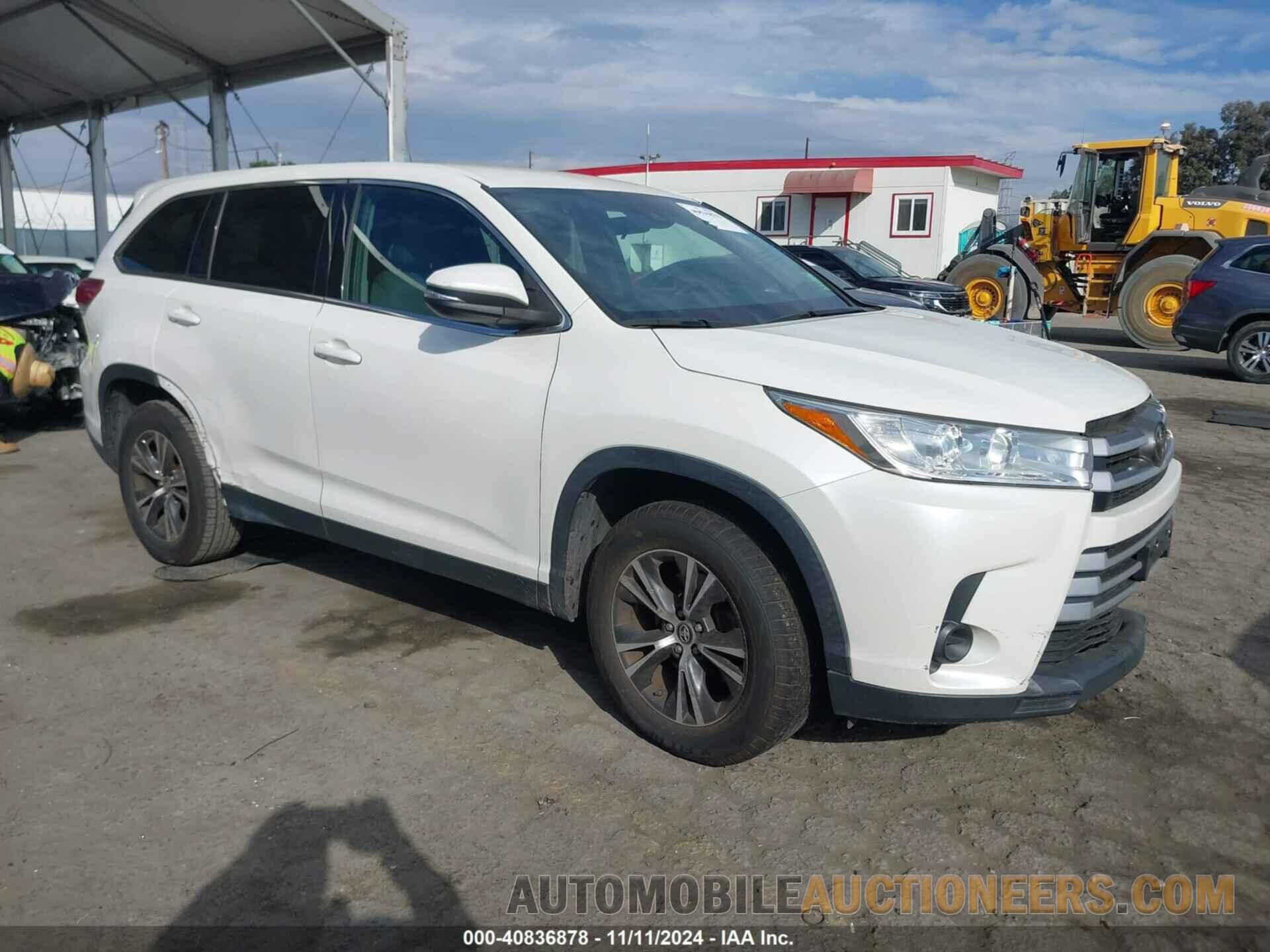 5TDZARFH0KS054775 TOYOTA HIGHLANDER 2019