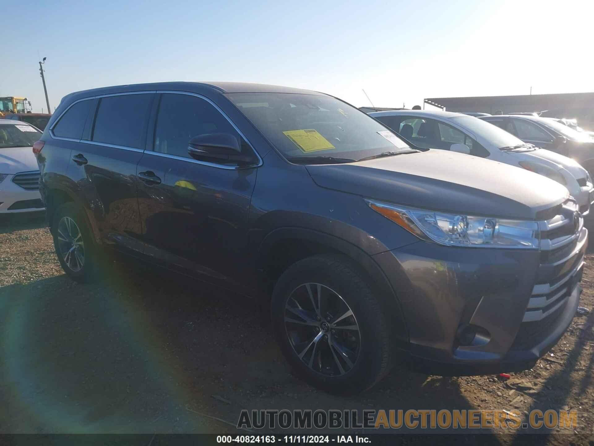 5TDZARFH0KS059636 TOYOTA HIGHLANDER 2019