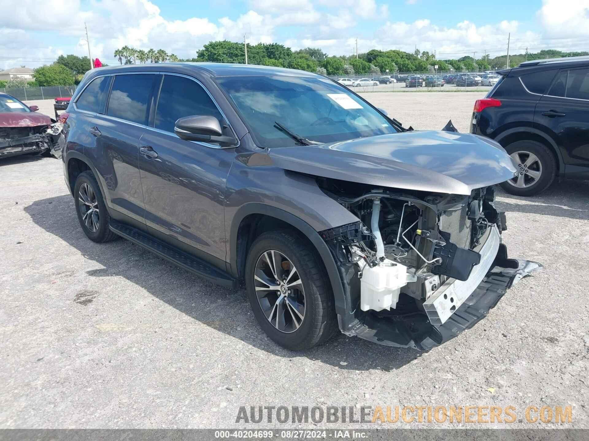 5TDZARFH0KS061676 TOYOTA HIGHLANDER 2019