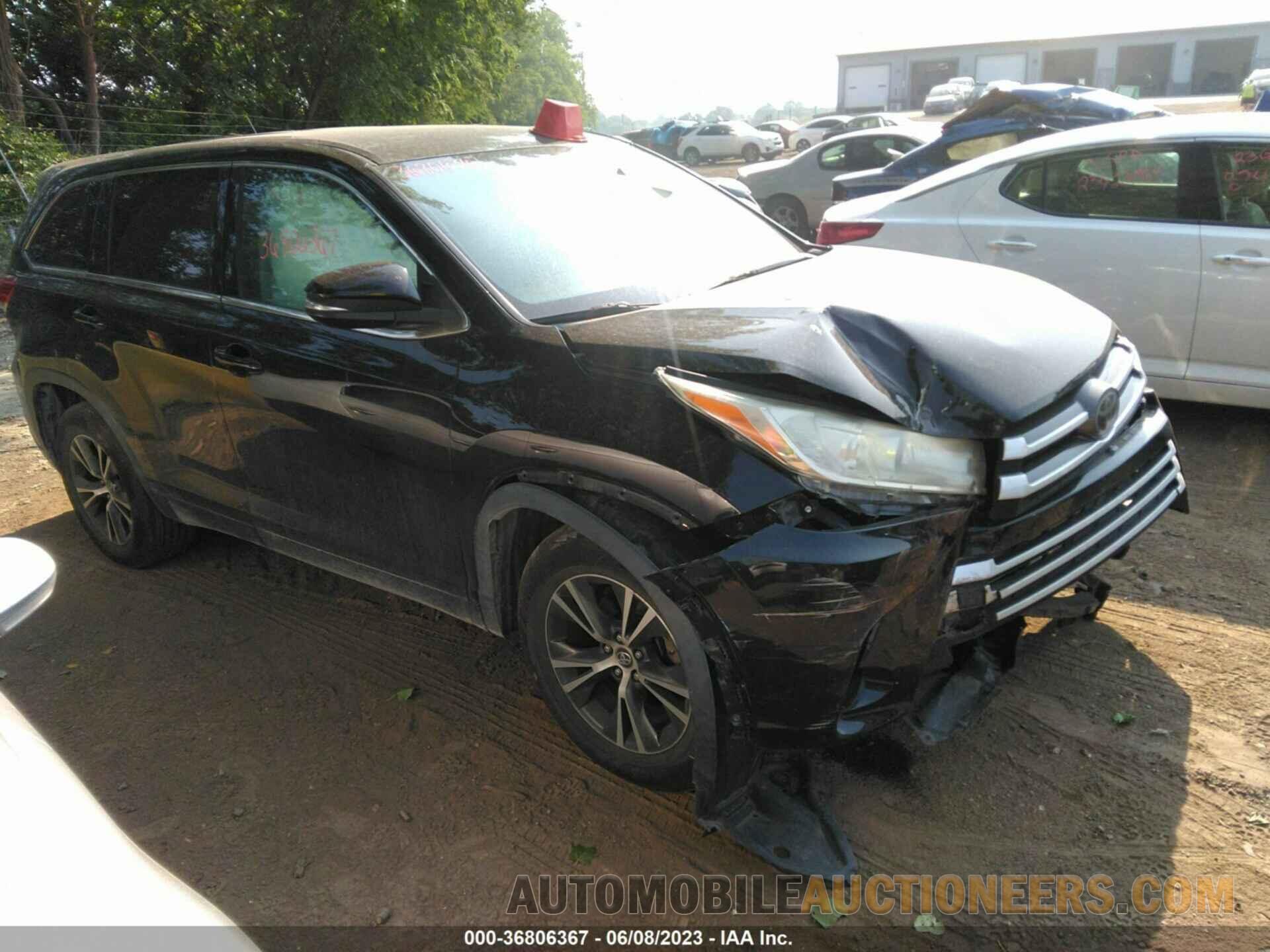 5TDZARFH1HS028470 TOYOTA HIGHLANDER 2017