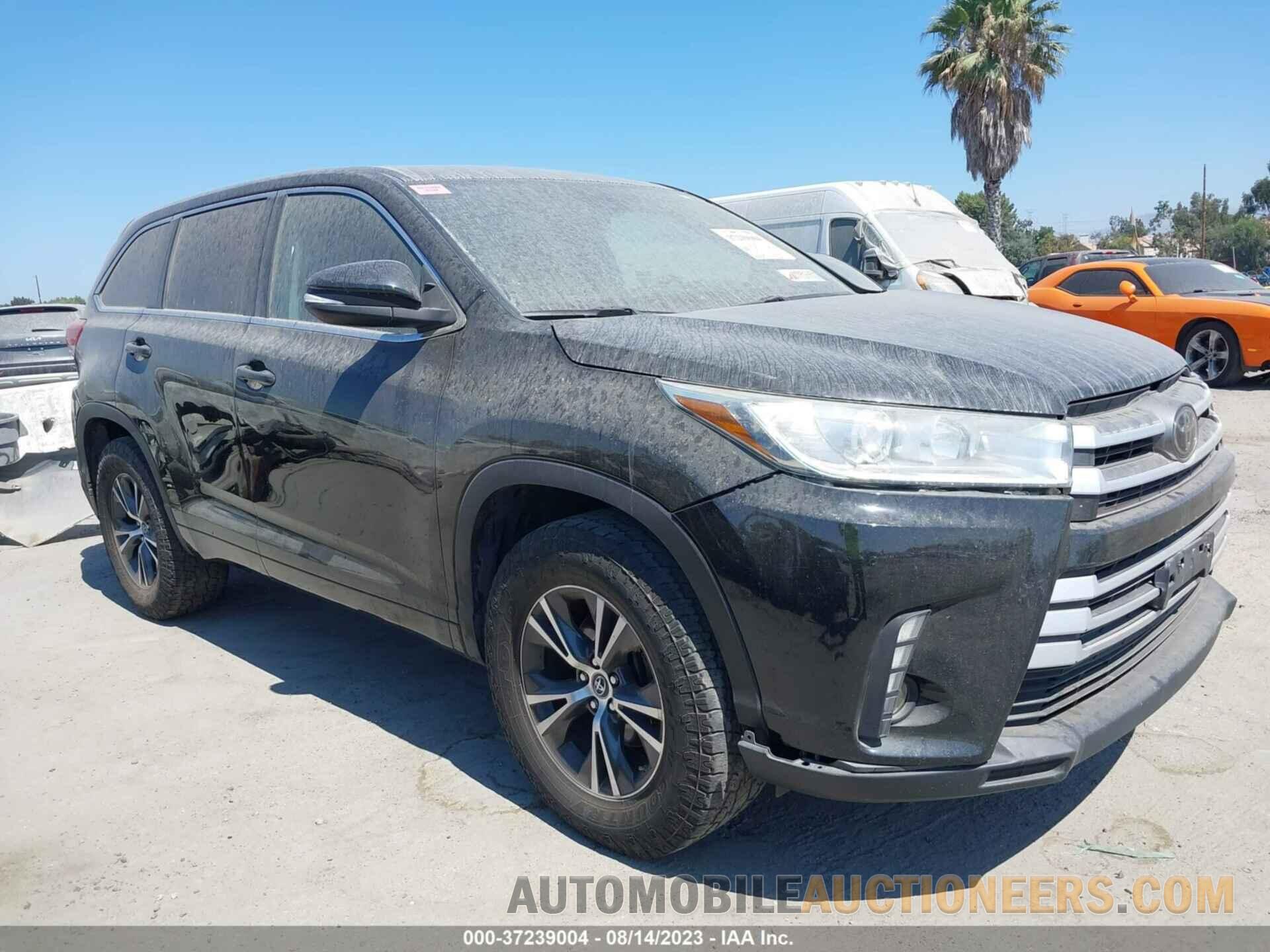 5TDZARFH1HS032325 TOYOTA HIGHLANDER 2017