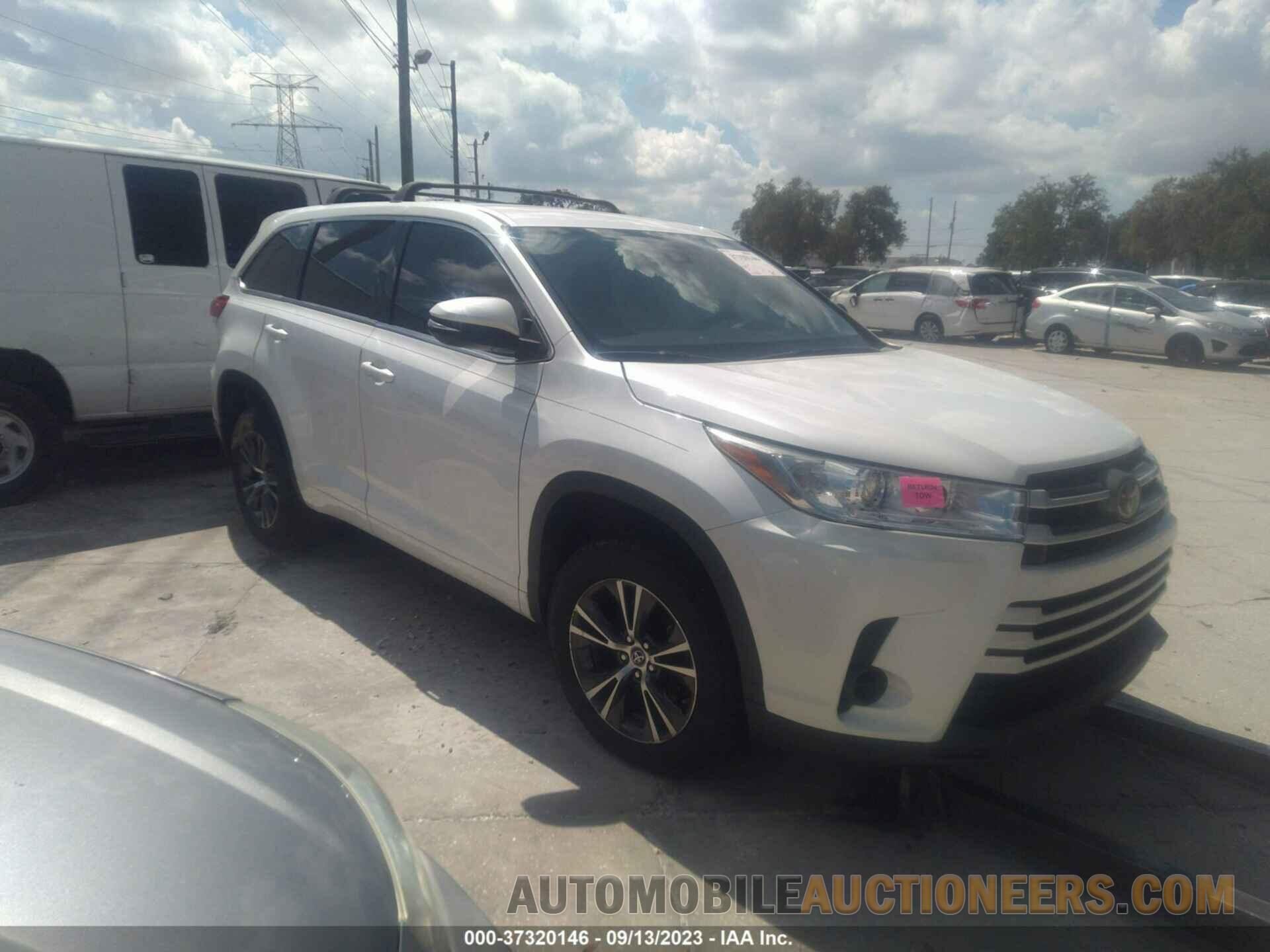 5TDZARFH1JS034436 TOYOTA HIGHLANDER 2018