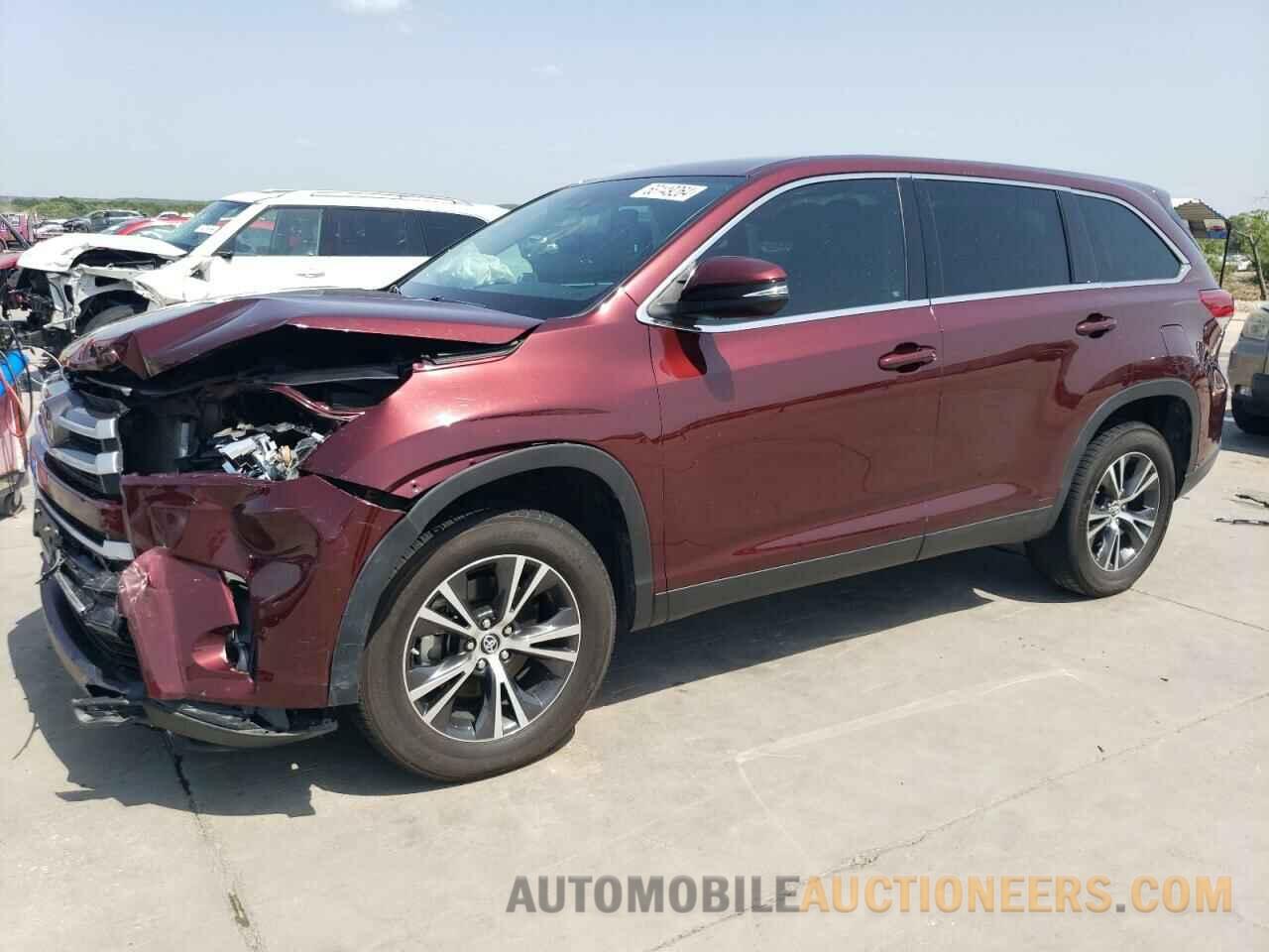 5TDZARFH1KS046622 TOYOTA HIGHLANDER 2019