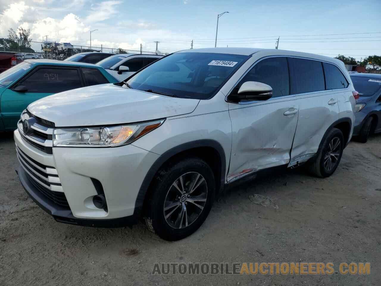 5TDZARFH1KS048516 TOYOTA HIGHLANDER 2019