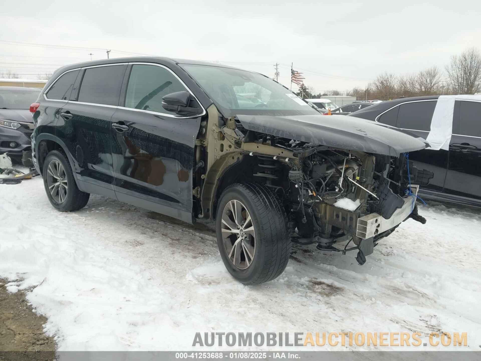 5TDZARFH1KS051707 TOYOTA HIGHLANDER 2019