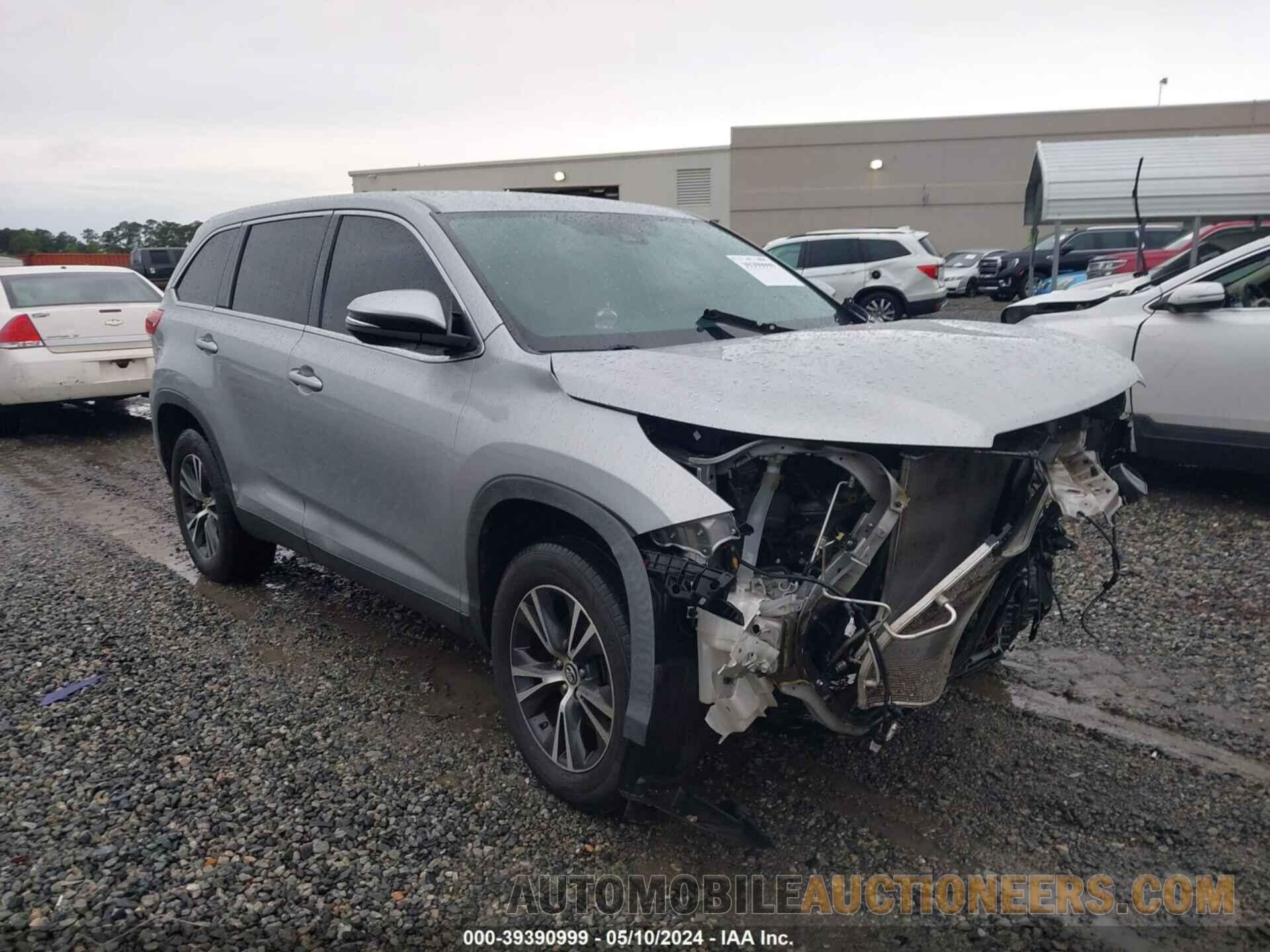 5TDZARFH1KS052694 TOYOTA HIGHLANDER 2019