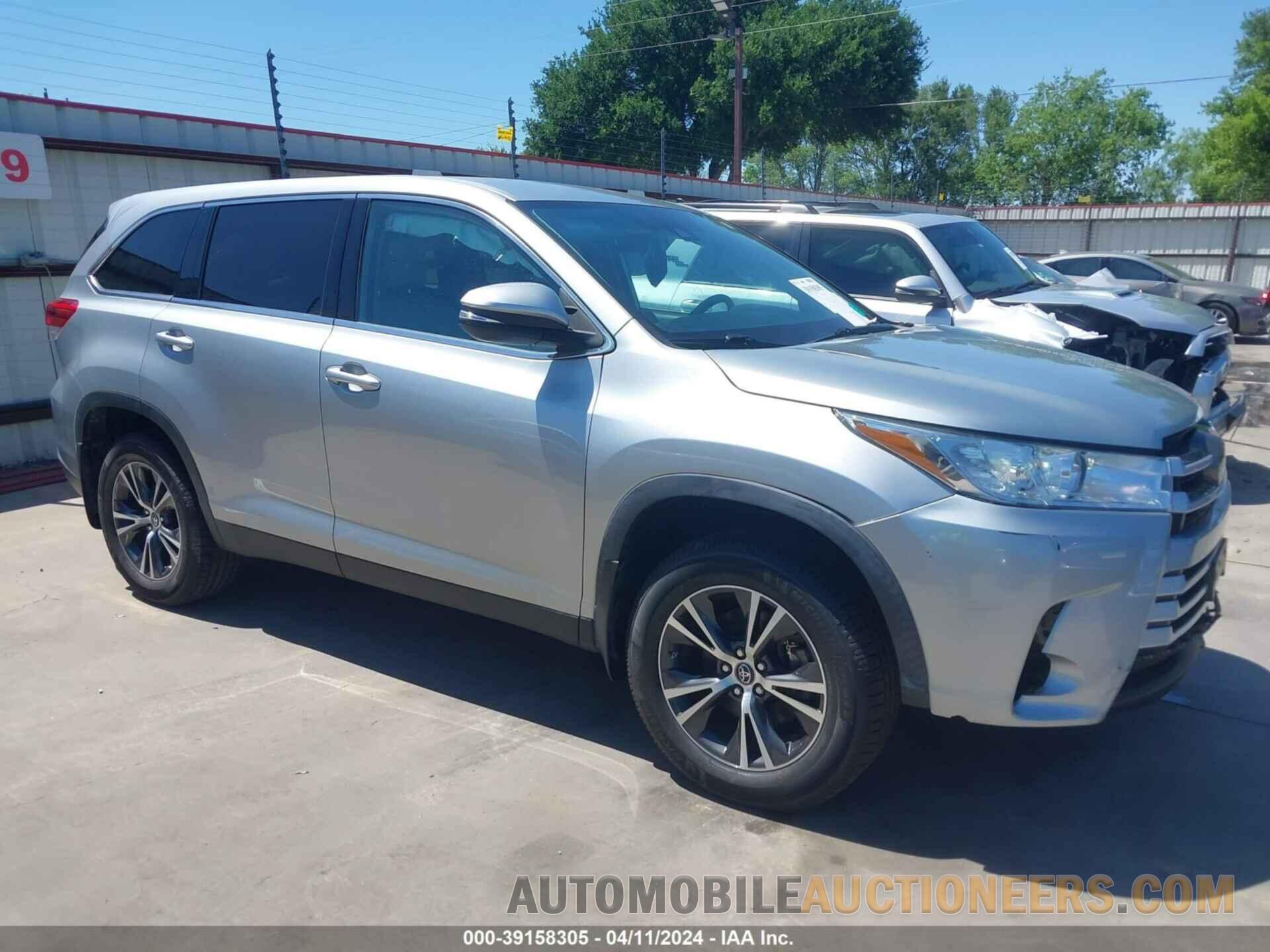 5TDZARFH1KS053974 TOYOTA HIGHLANDER 2019