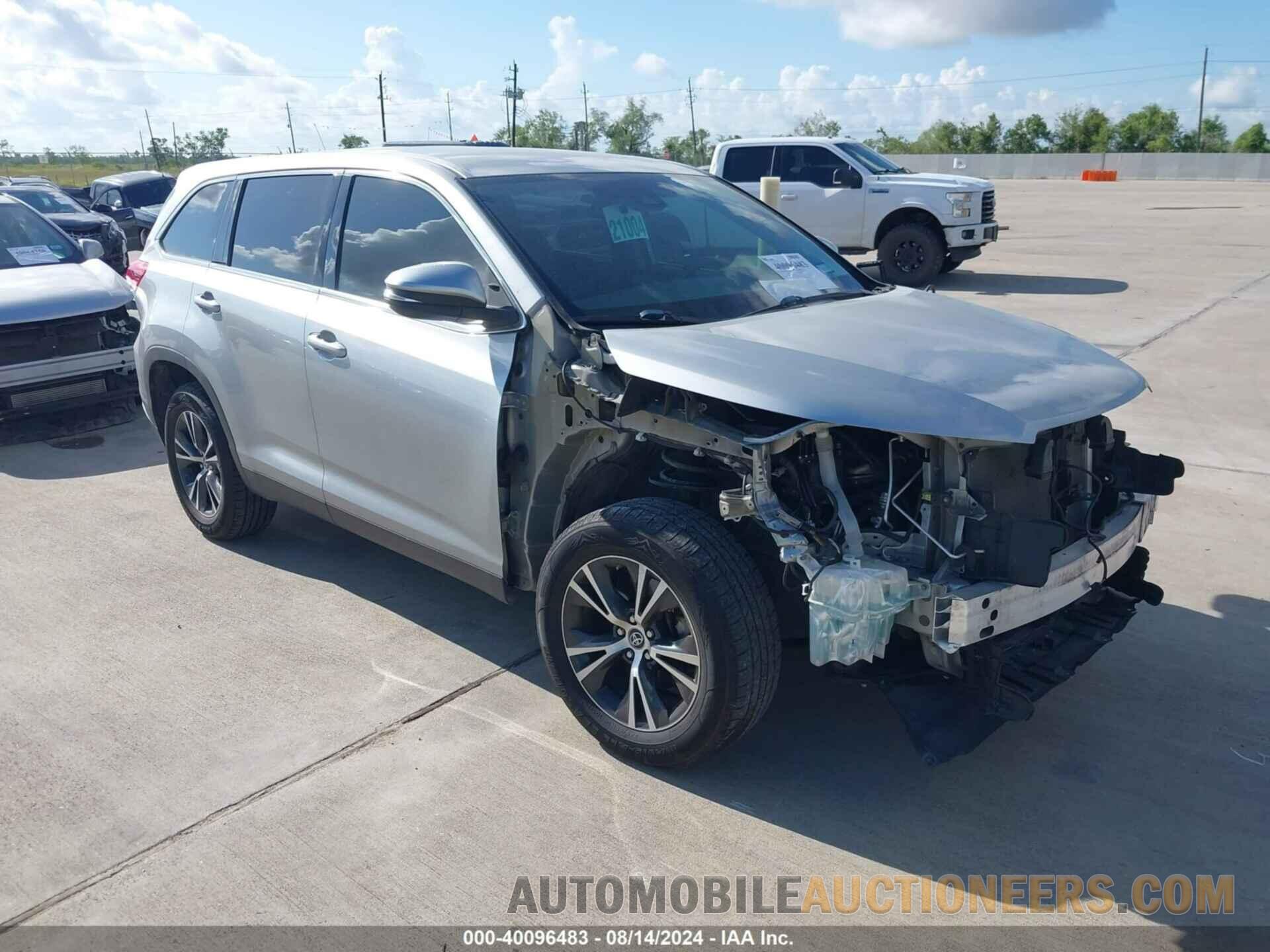 5TDZARFH1KS057409 TOYOTA HIGHLANDER 2019