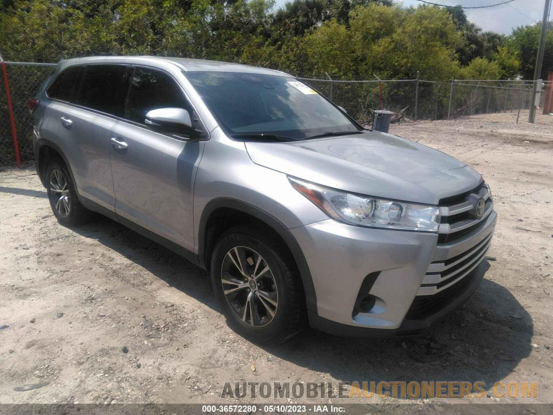 5TDZARFH1KS058432 TOYOTA HIGHLANDER 2019