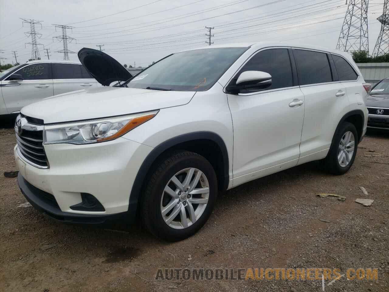 5TDZARFH2FS014851 TOYOTA HIGHLANDER 2015