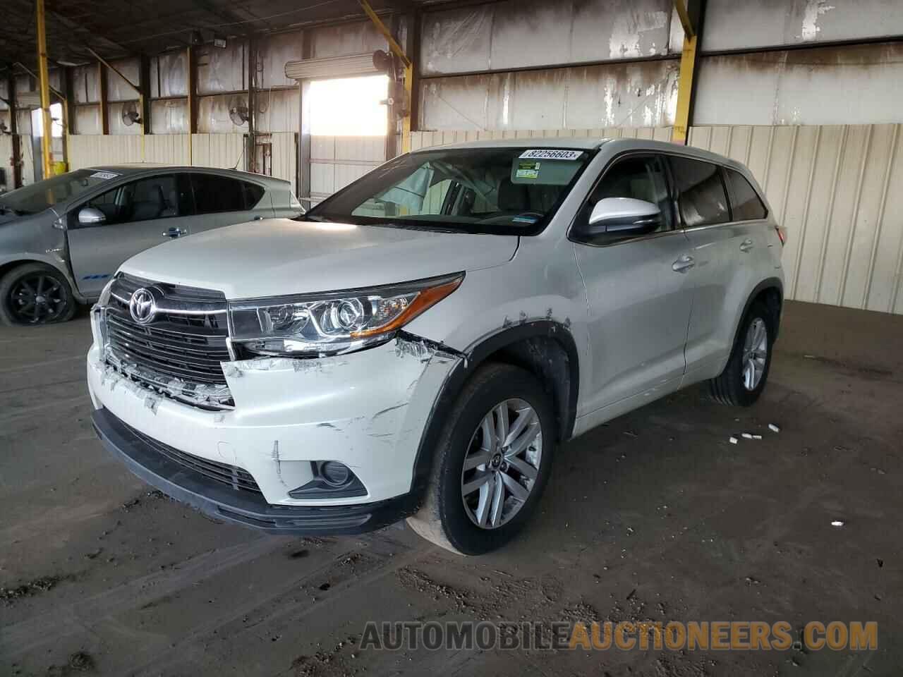 5TDZARFH2GS018769 TOYOTA HIGHLANDER 2016