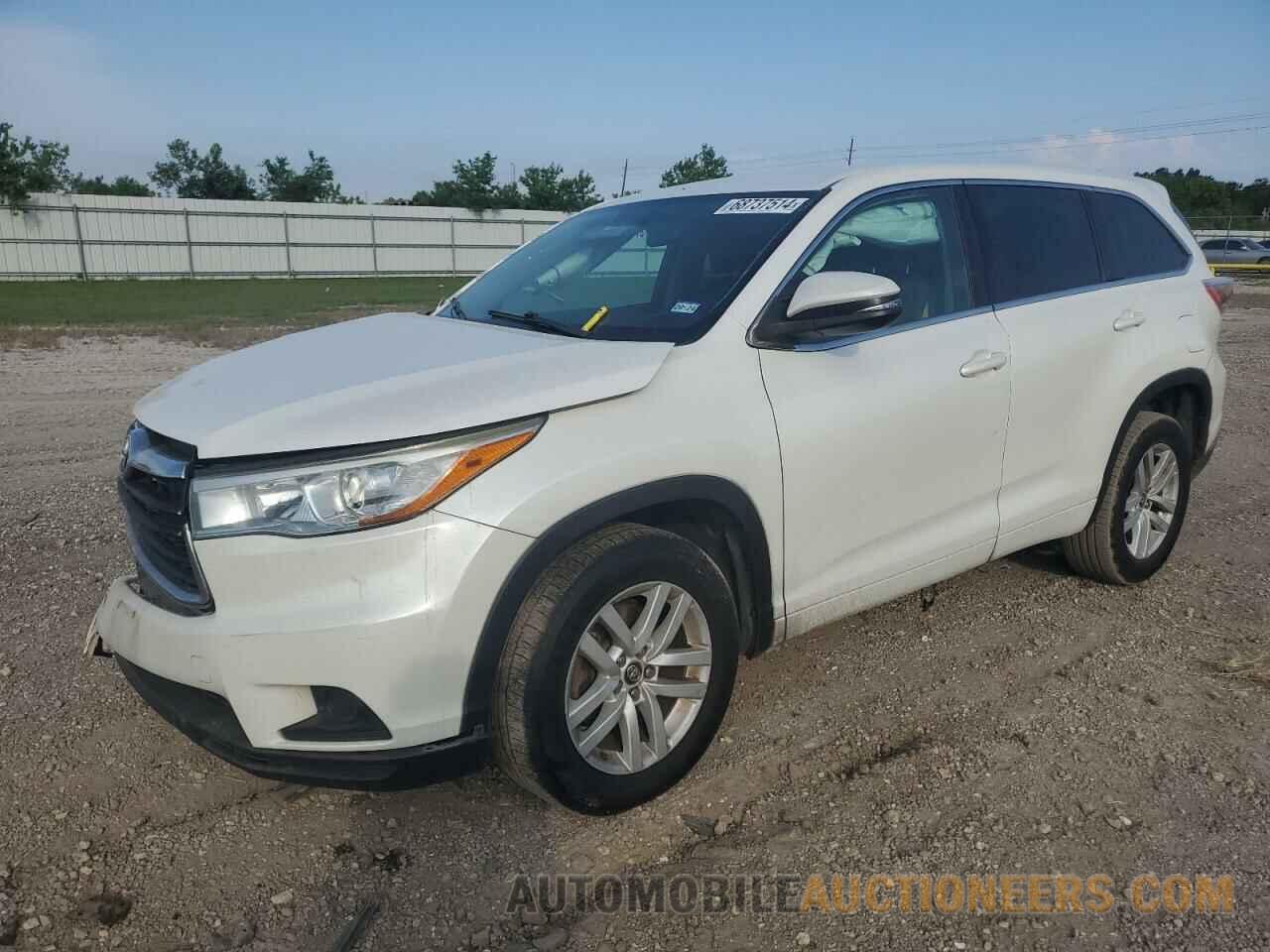 5TDZARFH2GS021882 TOYOTA HIGHLANDER 2016