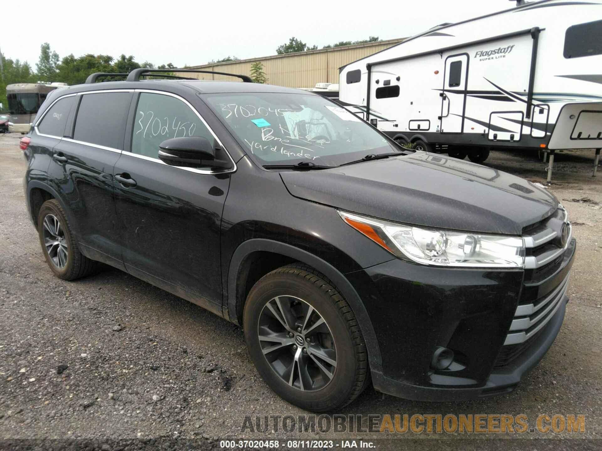 5TDZARFH2HS025769 TOYOTA HIGHLANDER 2017