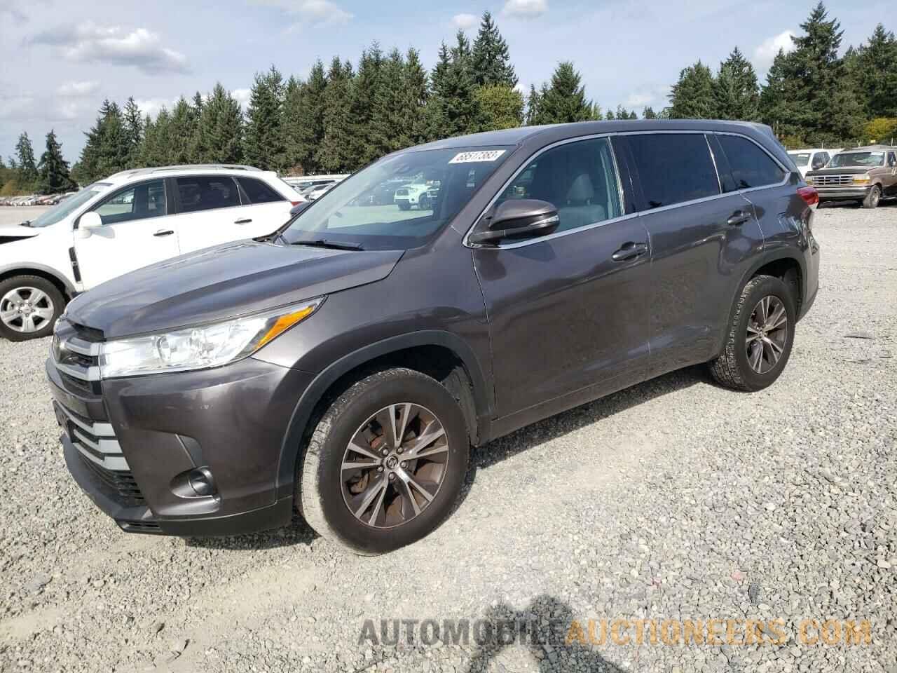 5TDZARFH2HS026825 TOYOTA HIGHLANDER 2017