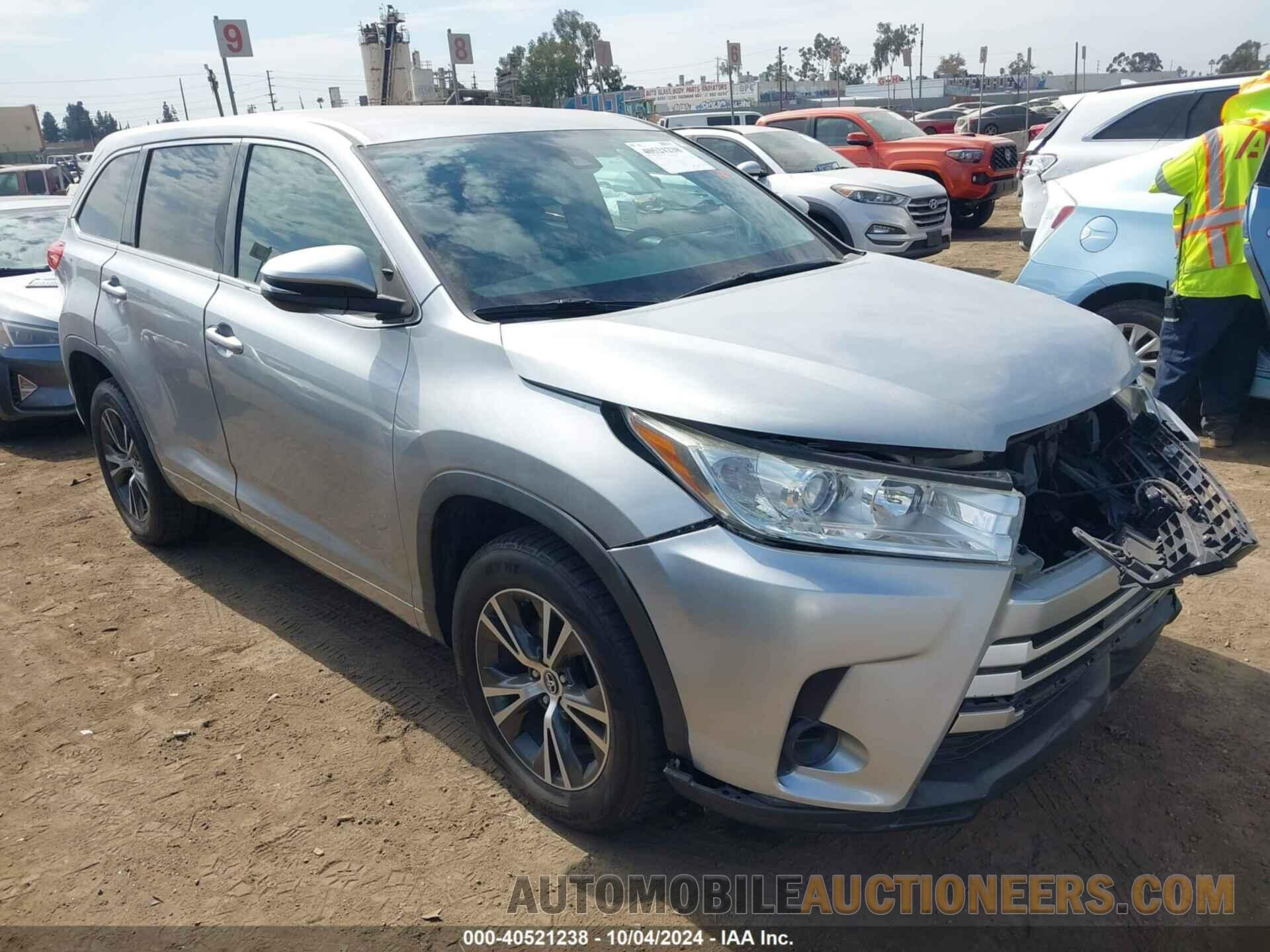 5TDZARFH2HS031930 TOYOTA HIGHLANDER 2017