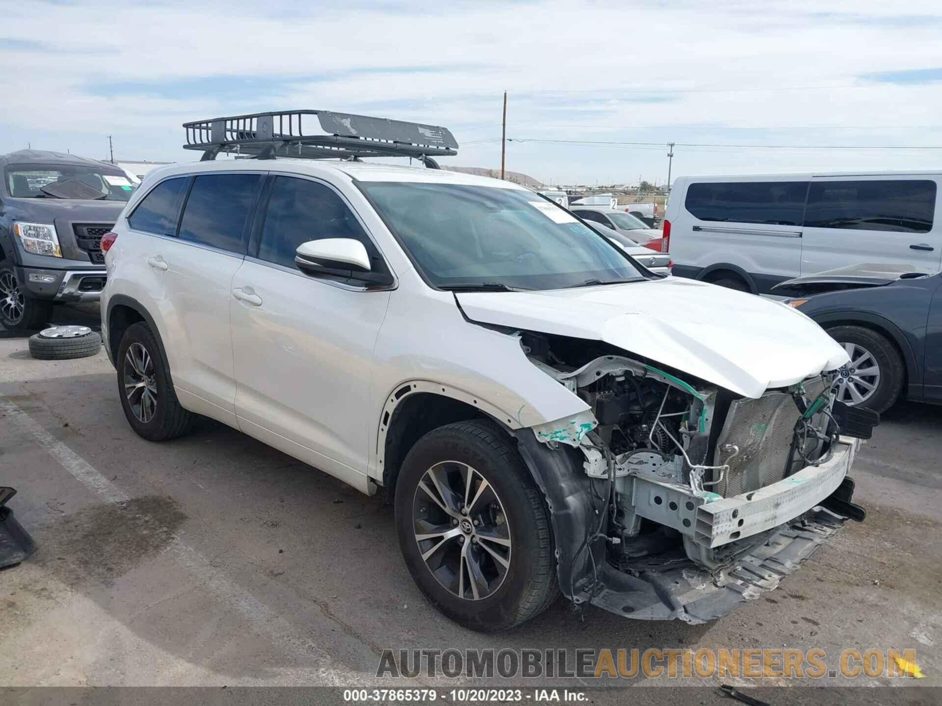 5TDZARFH2JS039063 TOYOTA HIGHLANDER 2018