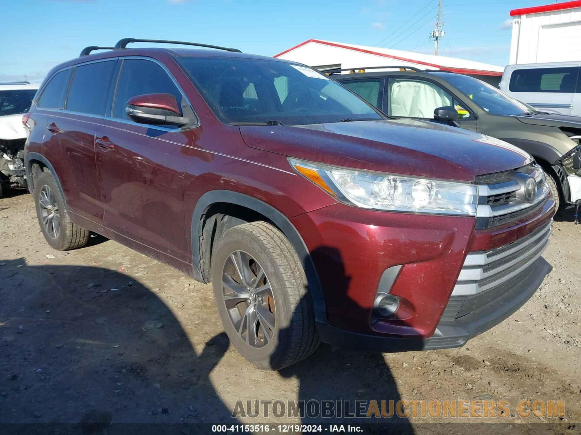 5TDZARFH2JS040424 TOYOTA HIGHLANDER 2018