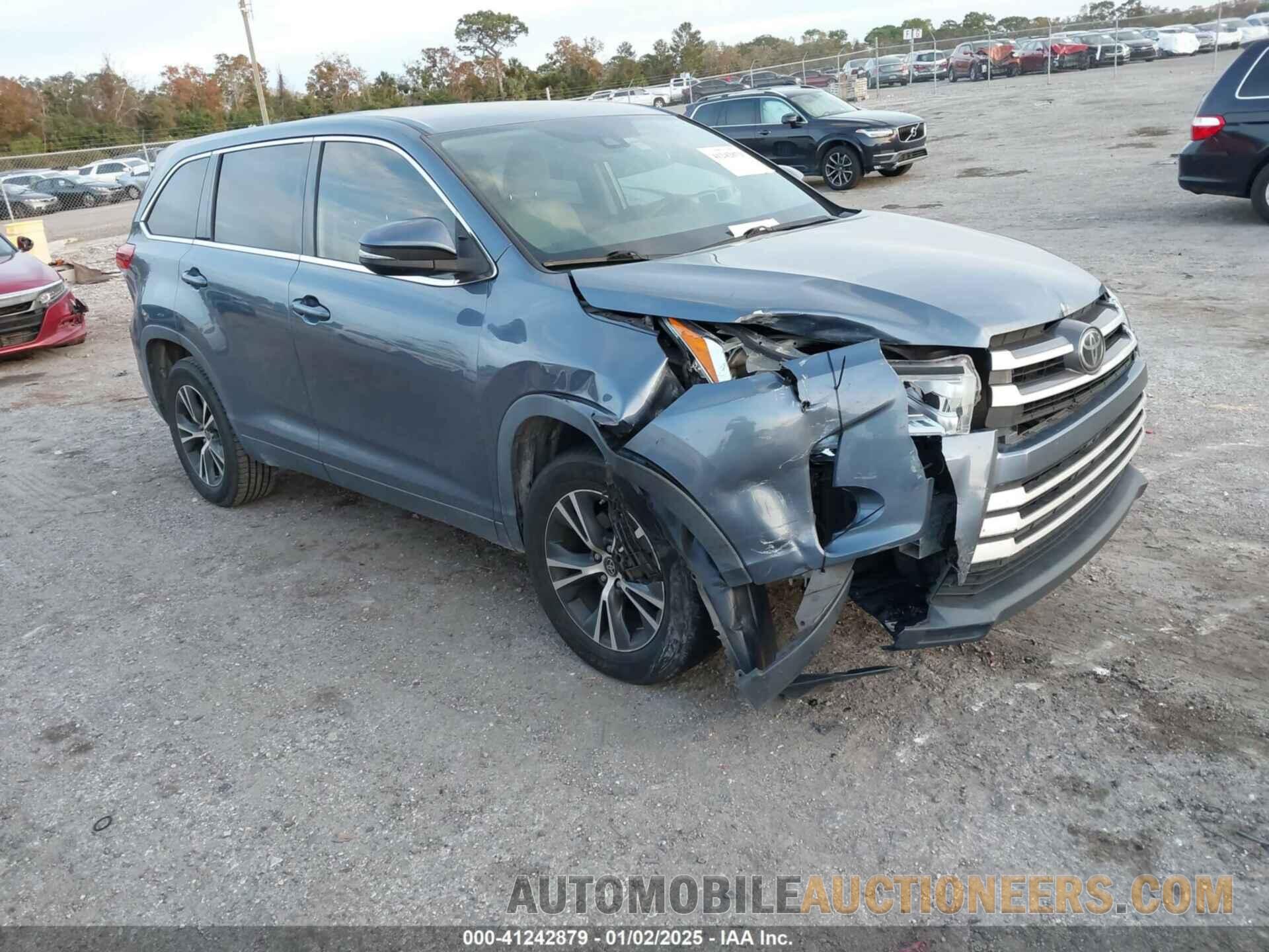 5TDZARFH2KS044474 TOYOTA HIGHLANDER 2019