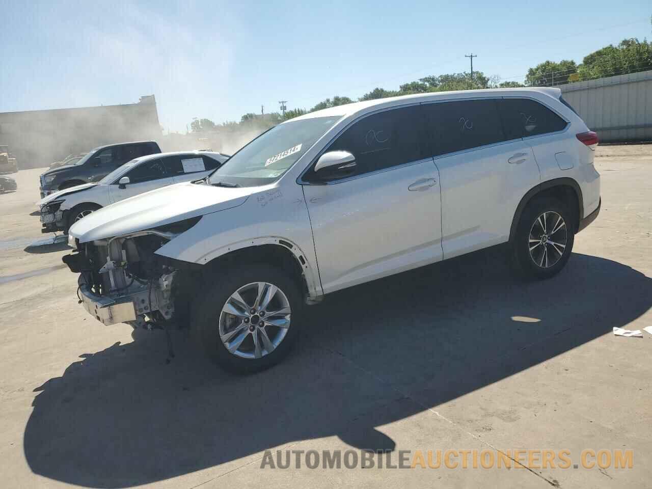 5TDZARFH2KS048072 TOYOTA HIGHLANDER 2019