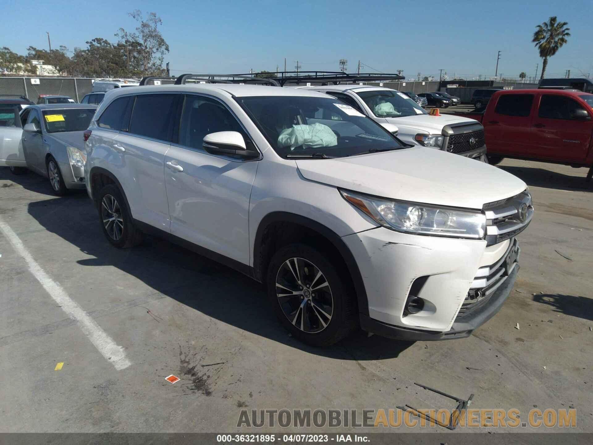 5TDZARFH2KS049545 TOYOTA HIGHLANDER 2019