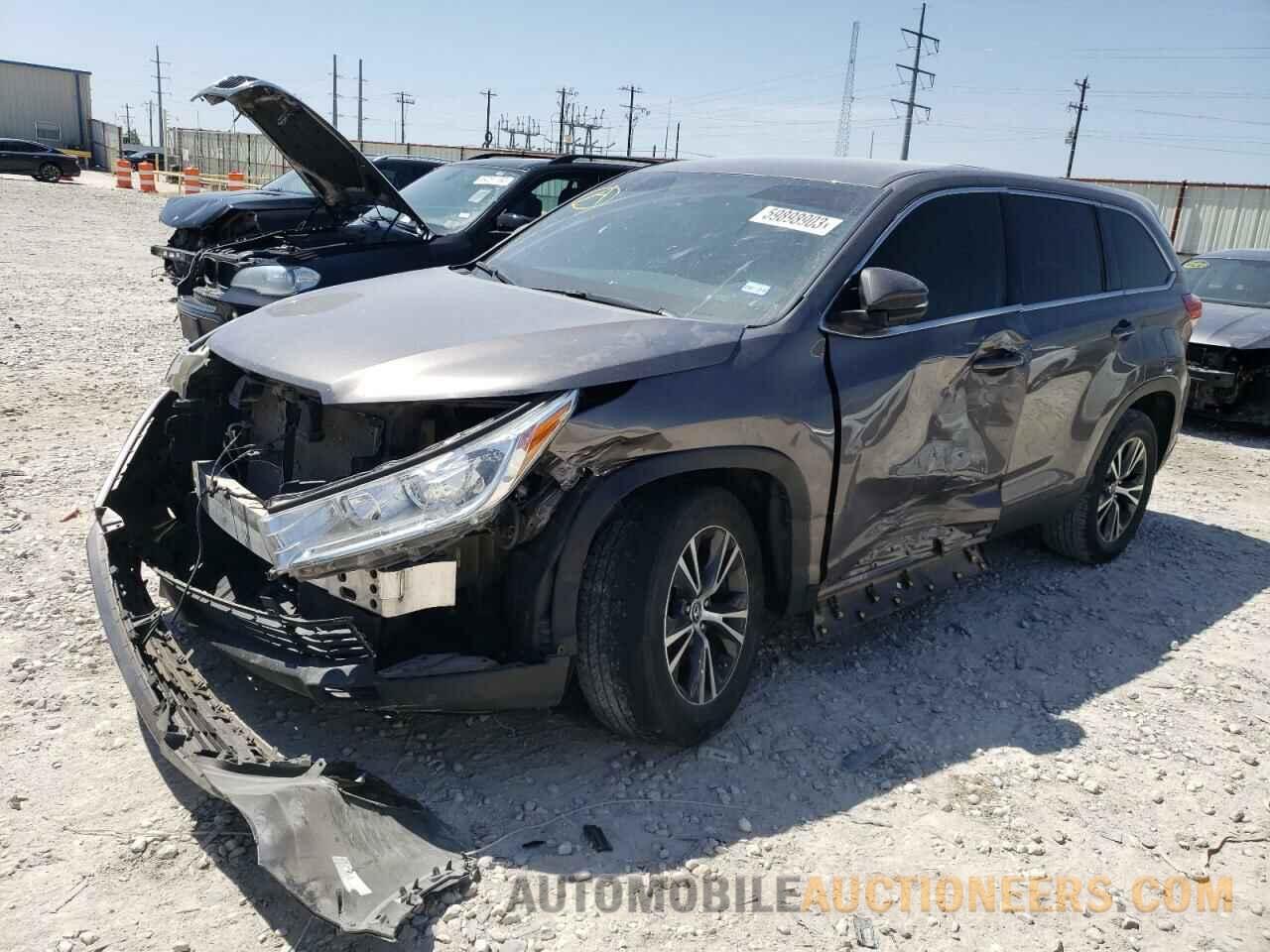 5TDZARFH2KS049903 TOYOTA HIGHLANDER 2019