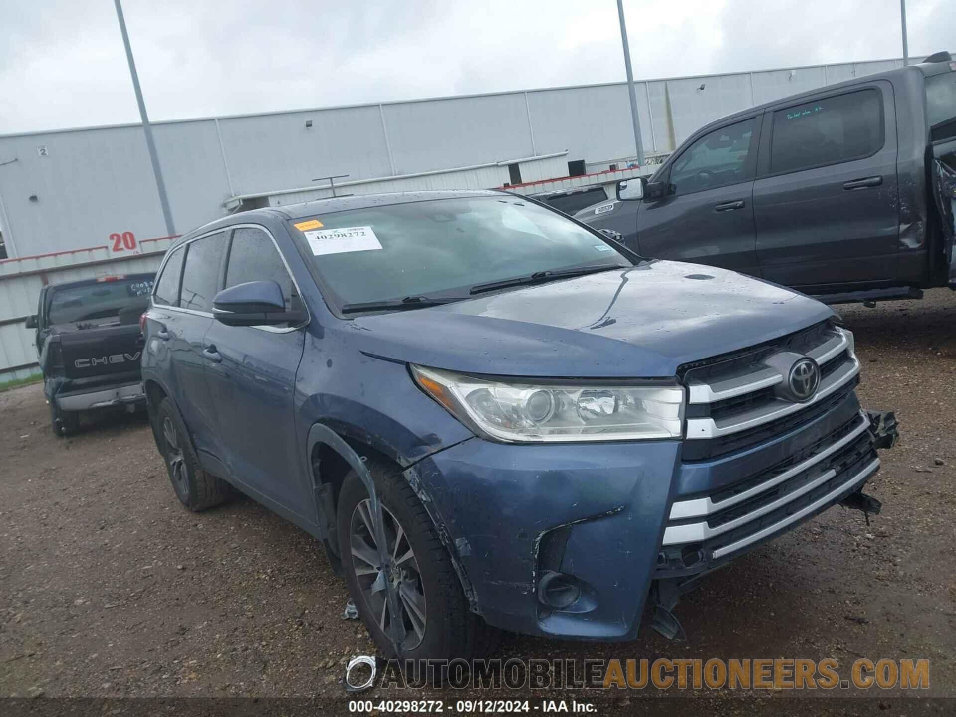 5TDZARFH2KS052266 TOYOTA HIGHLANDER 2019