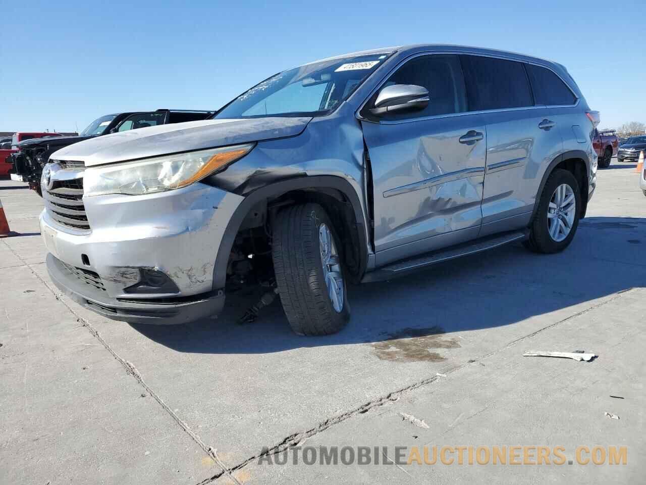 5TDZARFH3FS011134 TOYOTA HIGHLANDER 2015