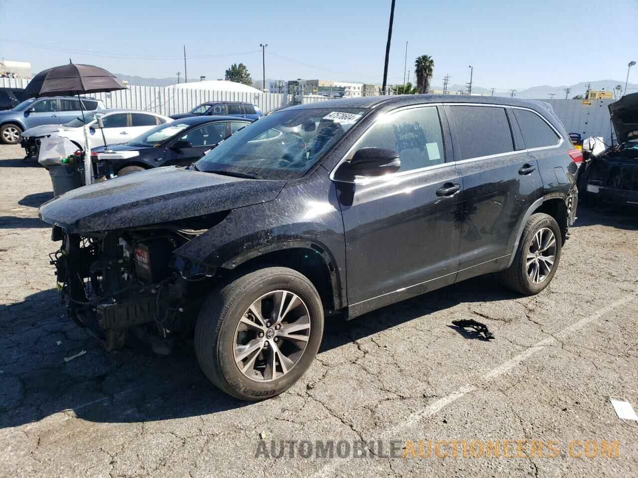 5TDZARFH3HS024193 TOYOTA HIGHLANDER 2017