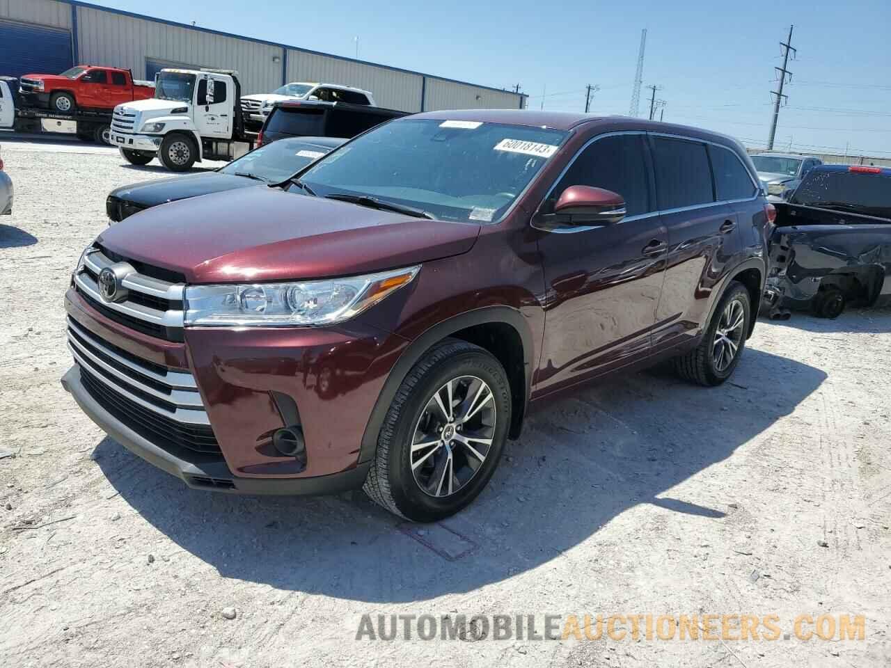 5TDZARFH3HS025909 TOYOTA HIGHLANDER 2017