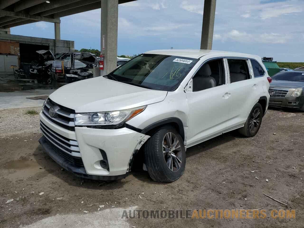 5TDZARFH3HS029295 TOYOTA HIGHLANDER 2017