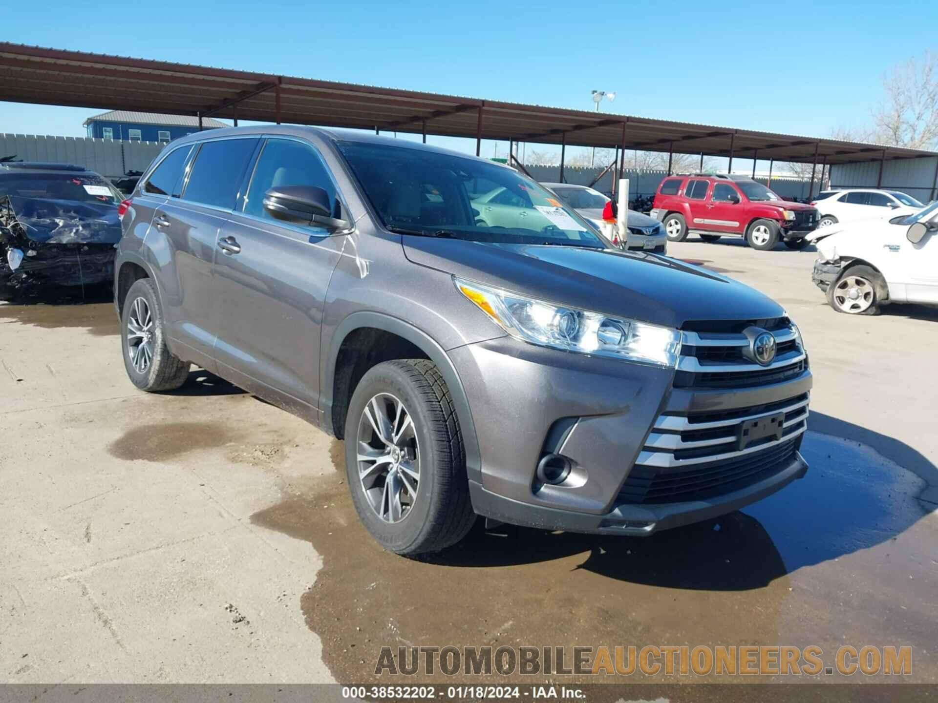 5TDZARFH3JS036091 TOYOTA HIGHLANDER 2018