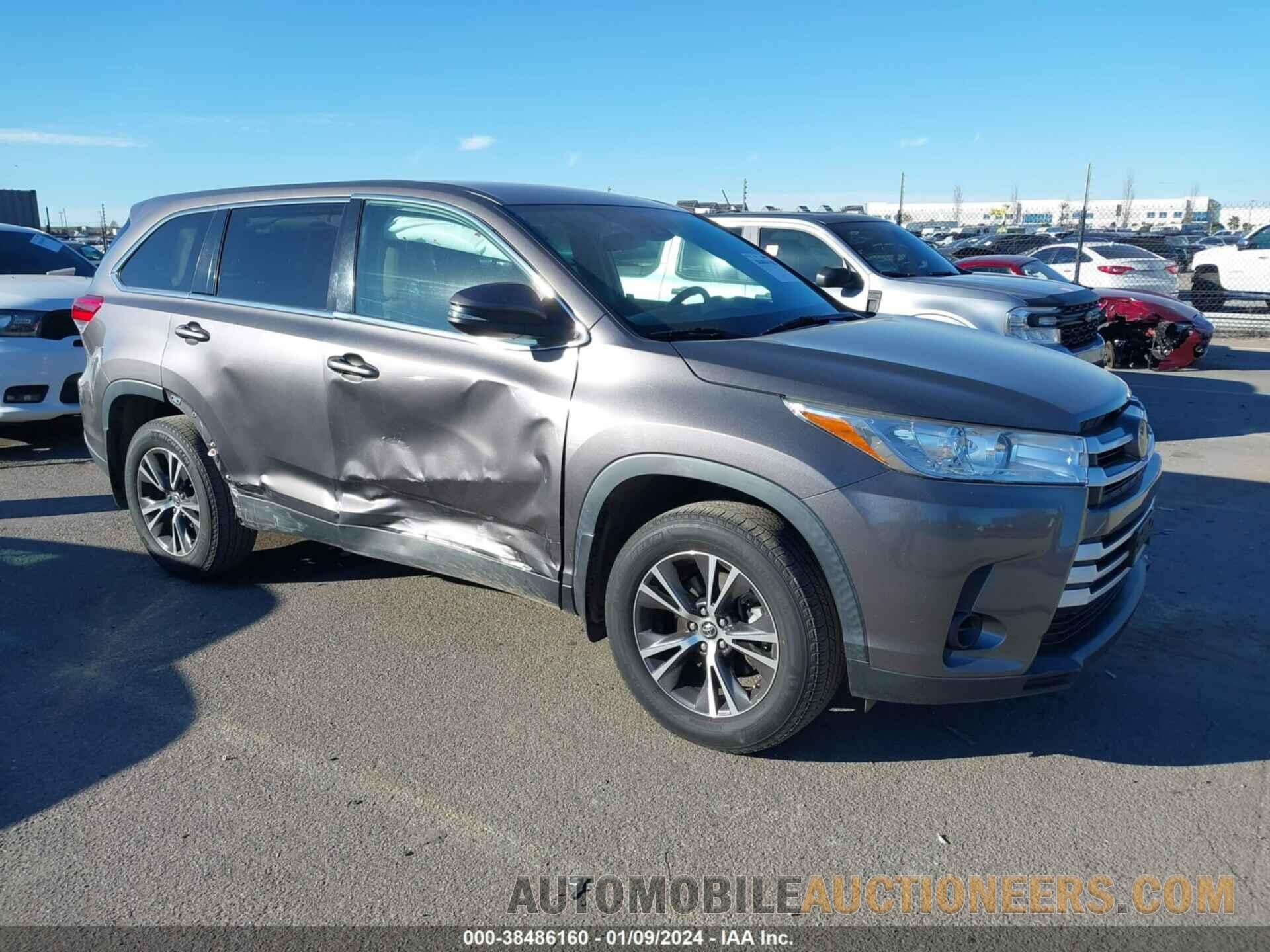 5TDZARFH3KS049070 TOYOTA HIGHLANDER 2019