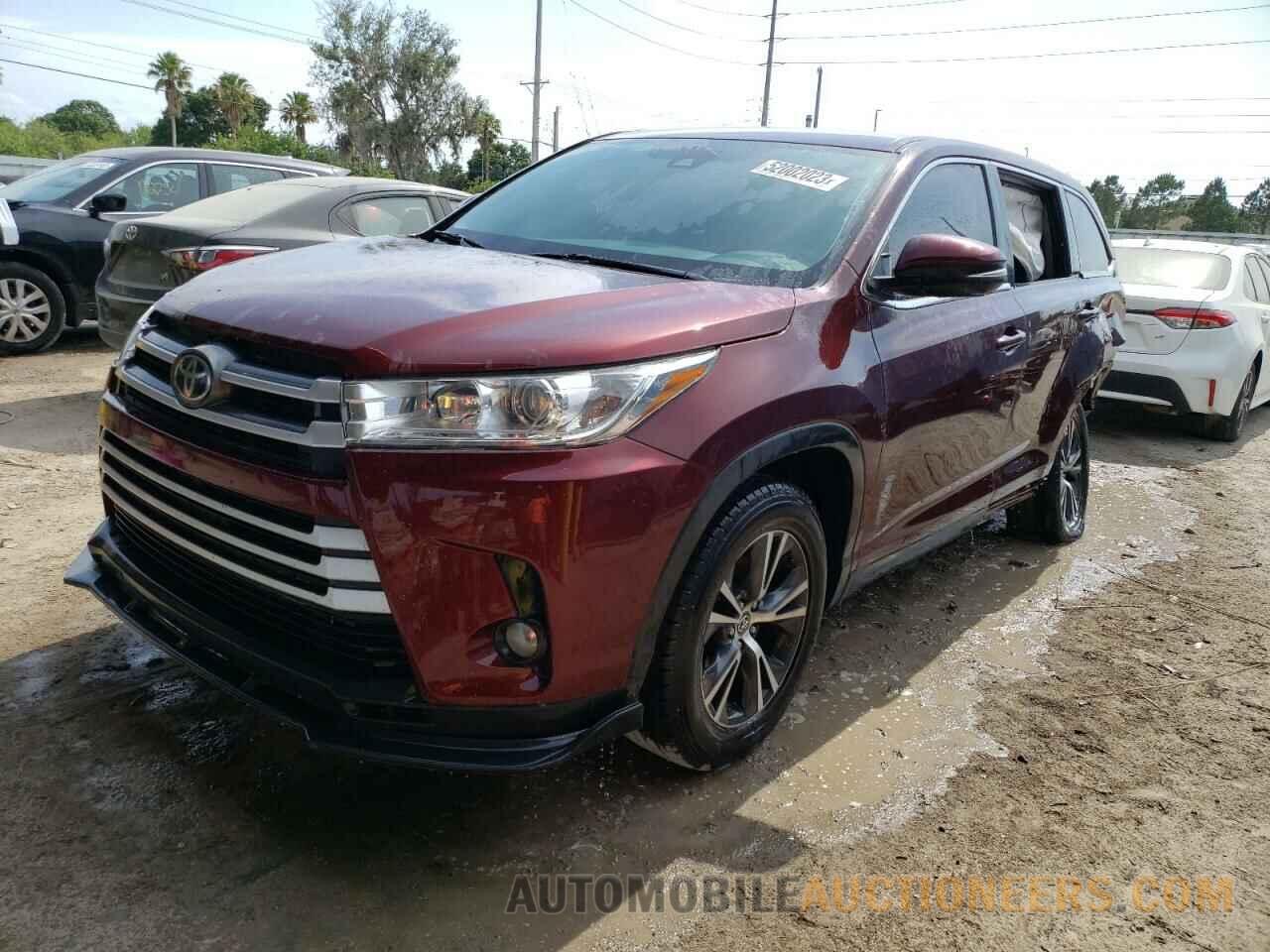 5TDZARFH3KS049389 TOYOTA HIGHLANDER 2019