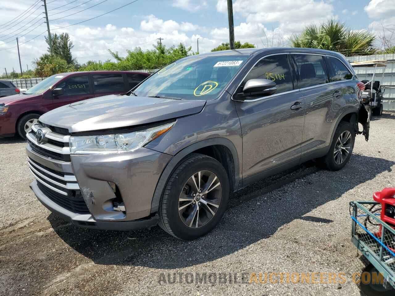 5TDZARFH3KS057170 TOYOTA HIGHLANDER 2019