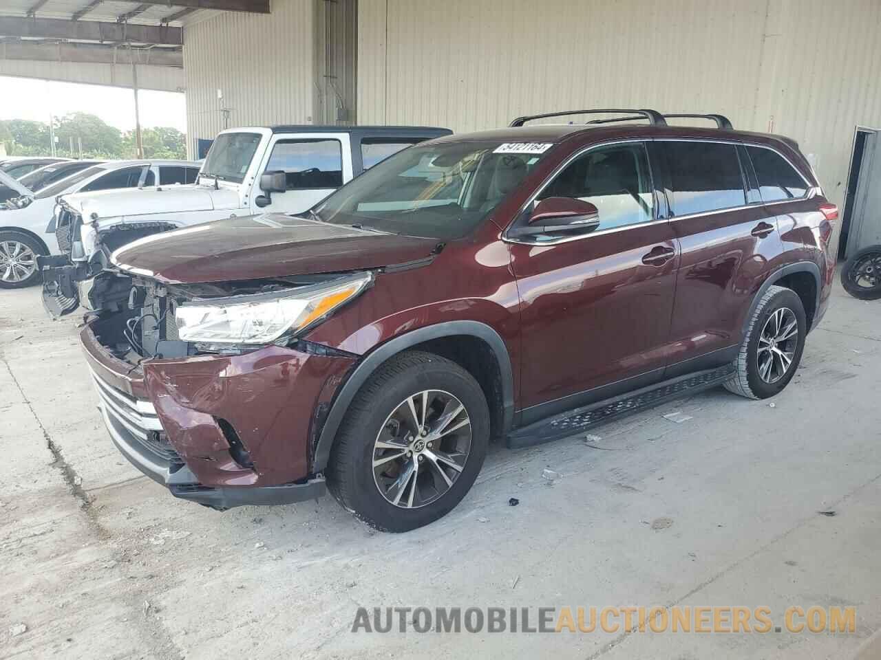 5TDZARFH3KS061509 TOYOTA HIGHLANDER 2019