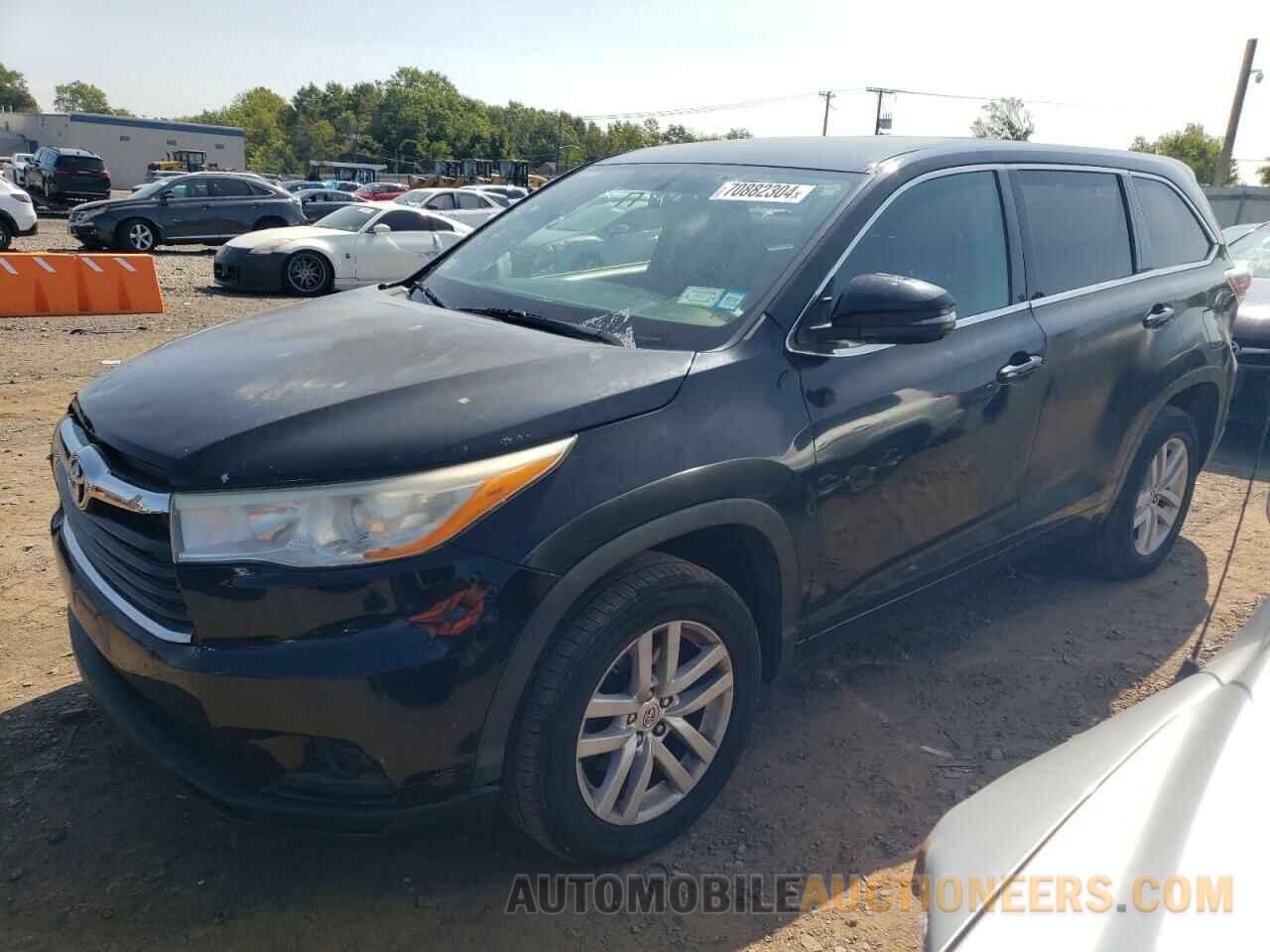 5TDZARFH4FS016066 TOYOTA HIGHLANDER 2015