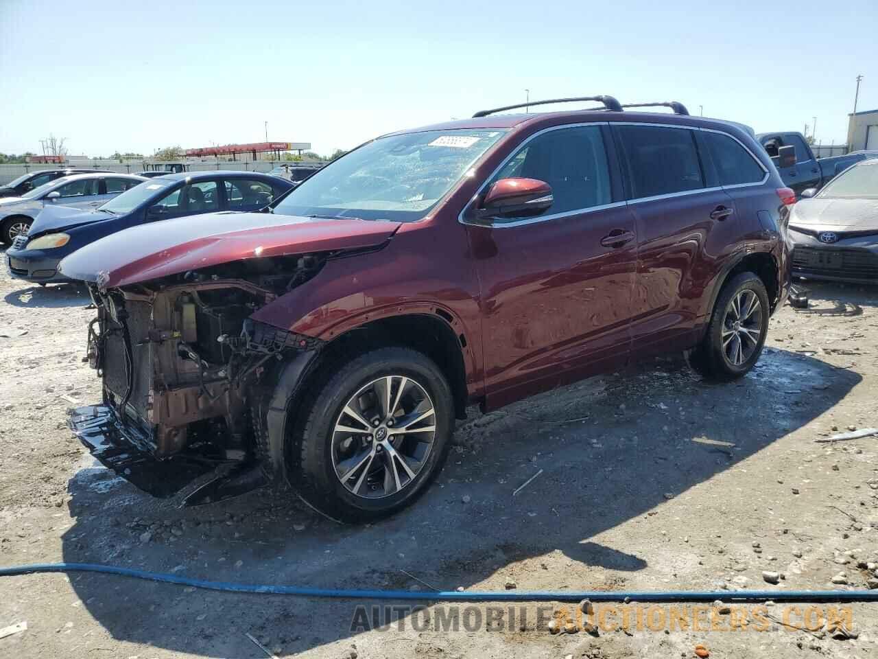 5TDZARFH4HS030827 TOYOTA HIGHLANDER 2017