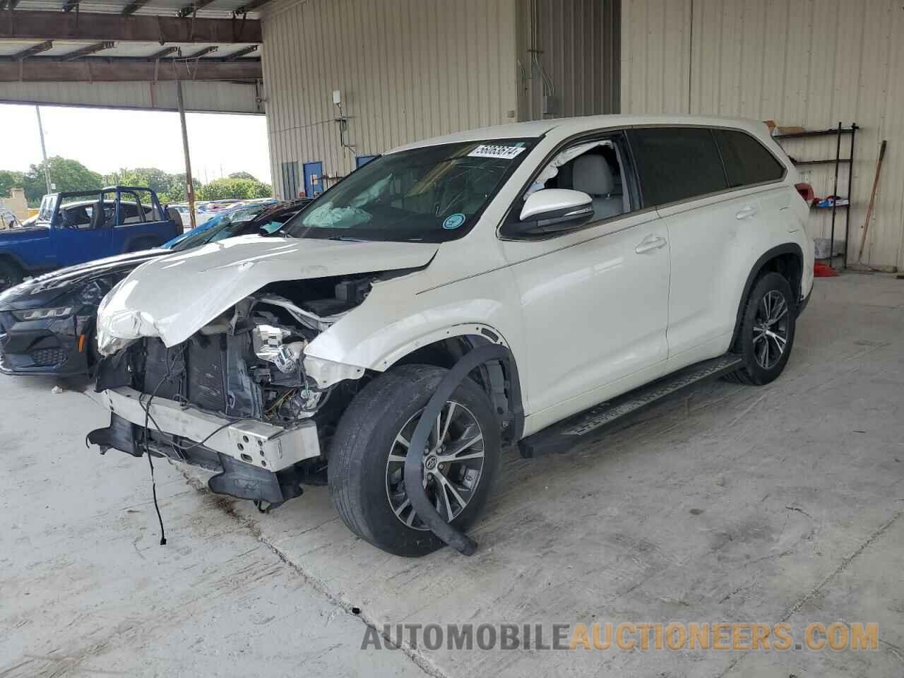 5TDZARFH4HS031086 TOYOTA HIGHLANDER 2017