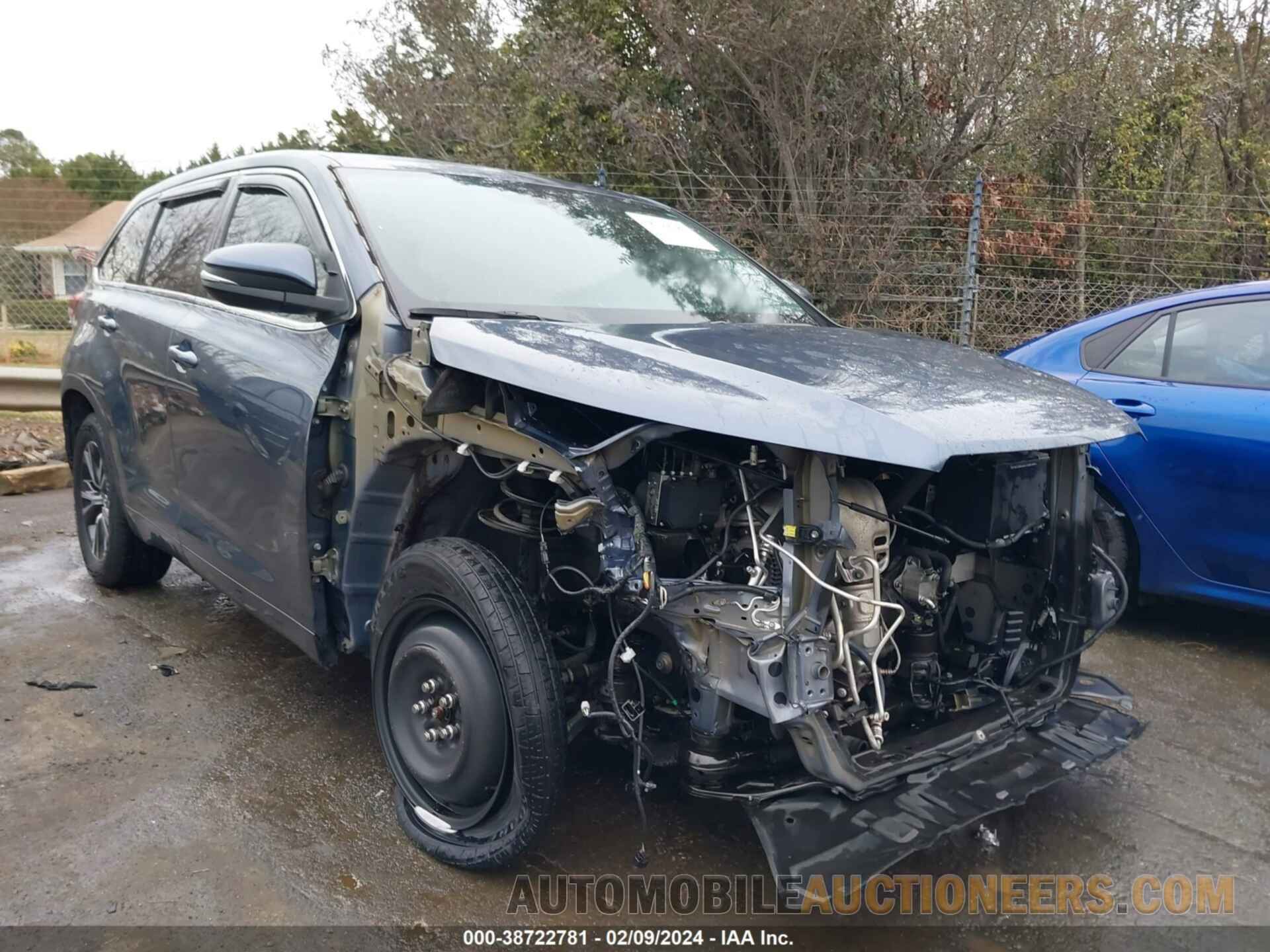 5TDZARFH4JS036469 TOYOTA HIGHLANDER 2018