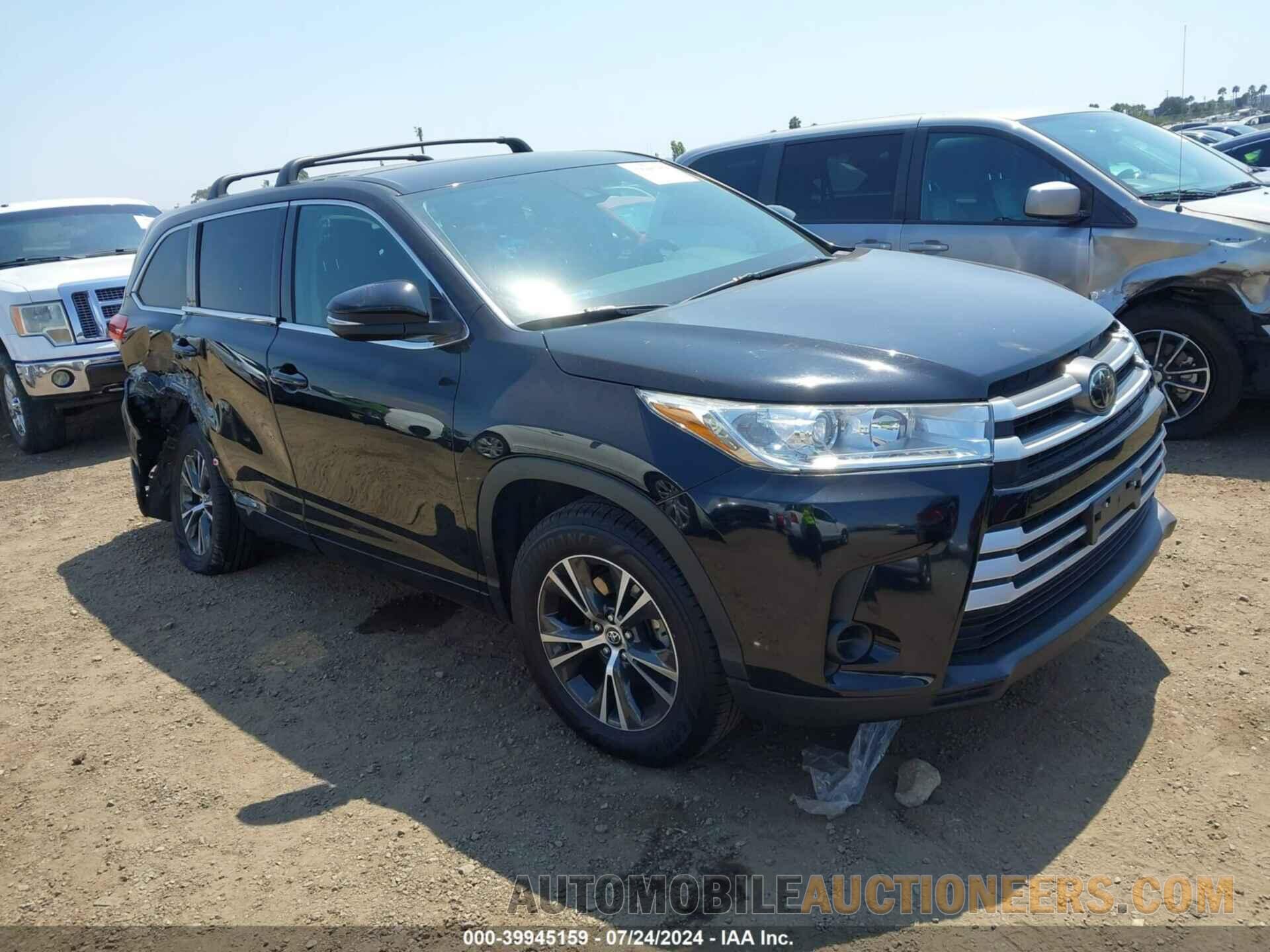 5TDZARFH4JS040067 TOYOTA HIGHLANDER 2018