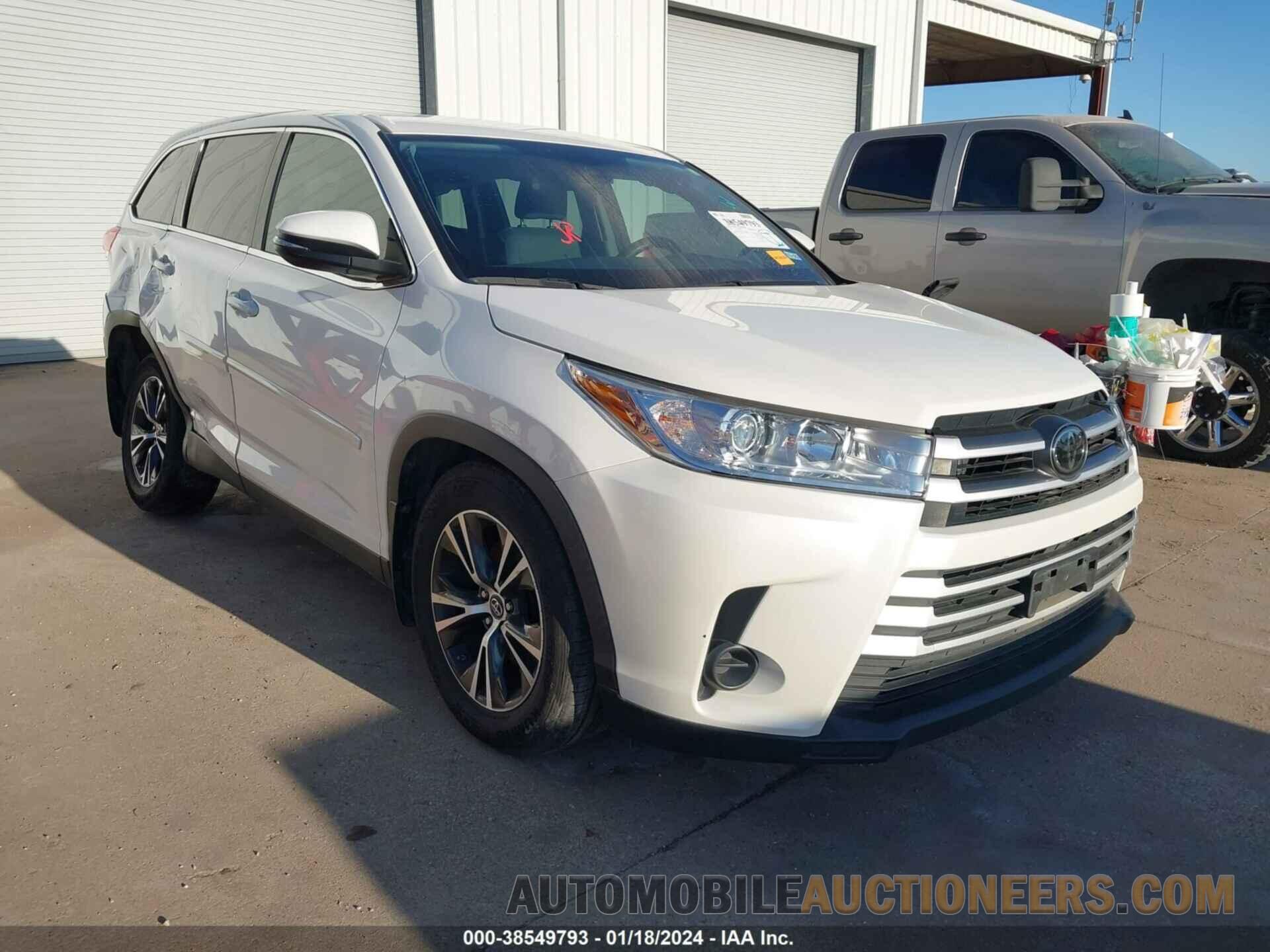 5TDZARFH4KS058389 TOYOTA HIGHLANDER 2019